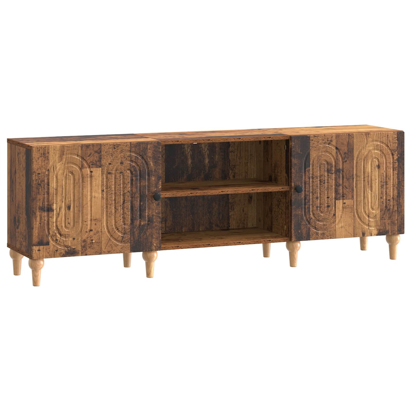 TV-Schränk 150 x 31 x 50 cm Altholz Holzwerkstoff