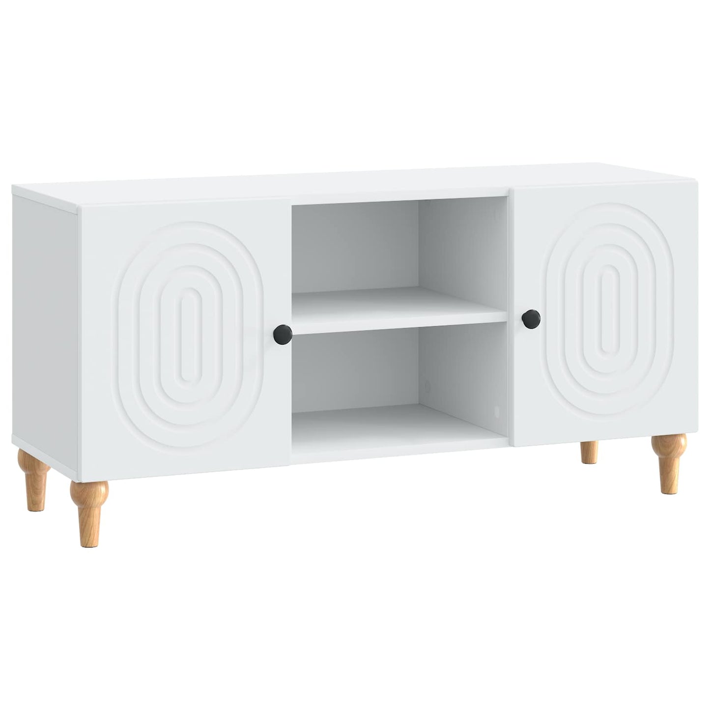TV-Schränk Weiß 102 x 34,5 x 50 cm Holzwerkstoff
