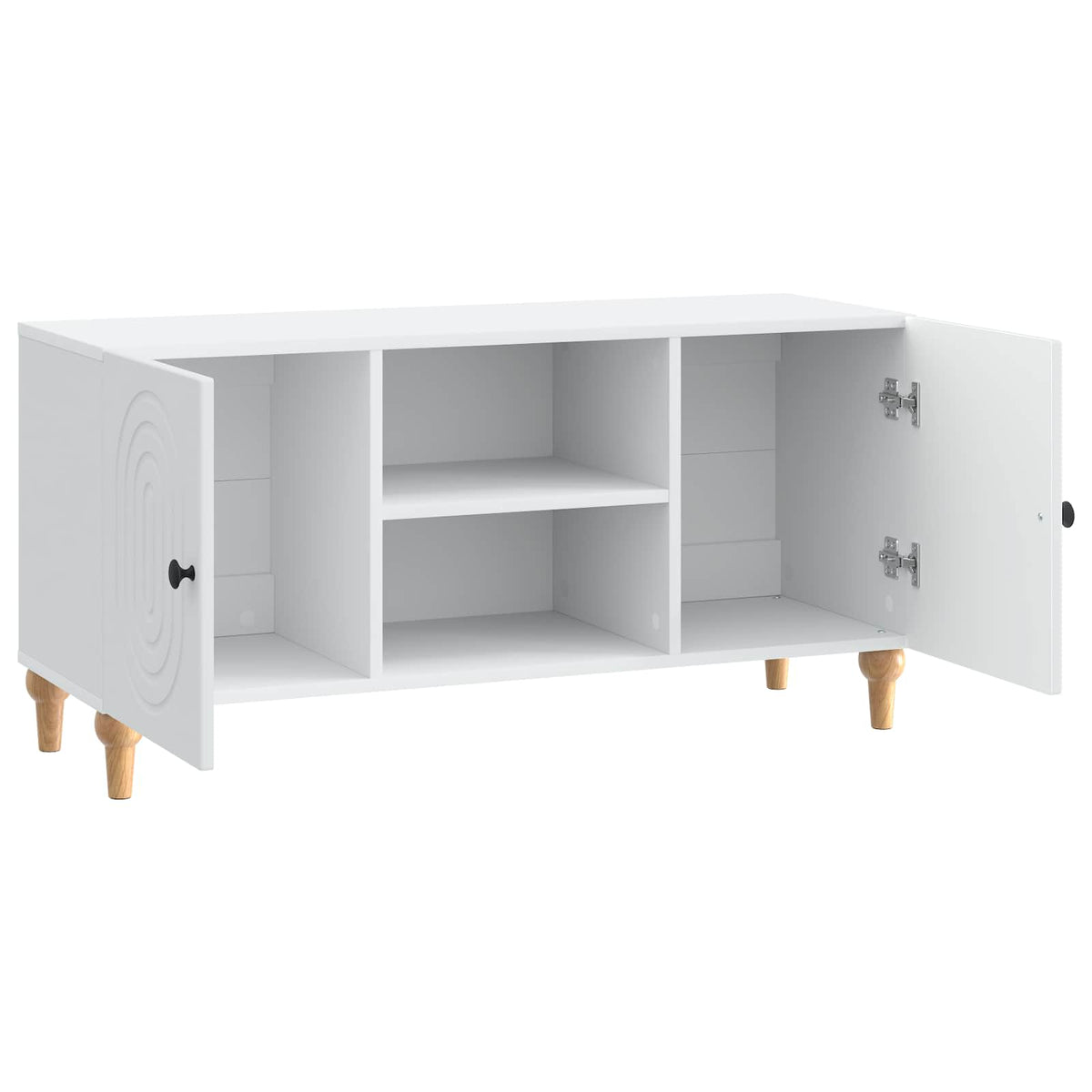 TV-Schränk Weiß 102 x 34,5 x 50 cm Holzwerkstoff