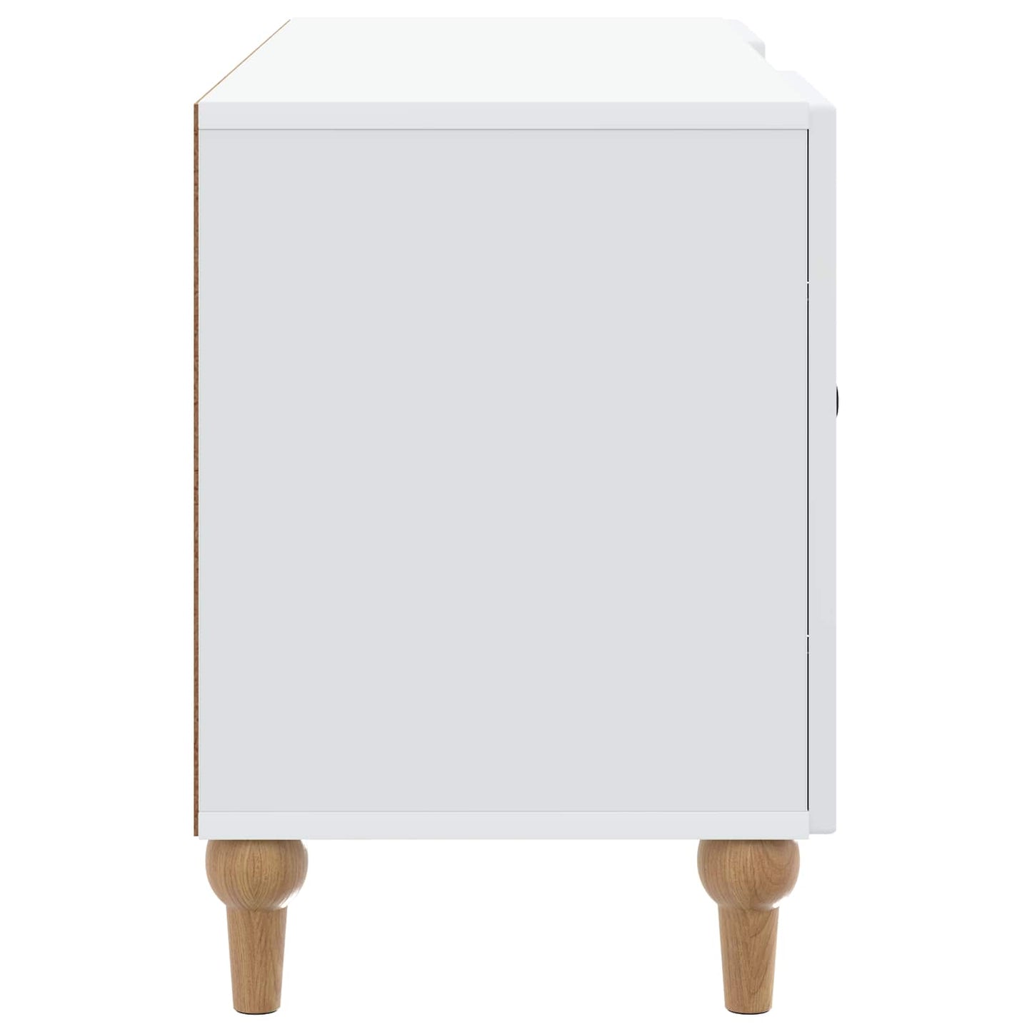 TV-Schränk Weiß 102 x 34,5 x 50 cm Holzwerkstoff