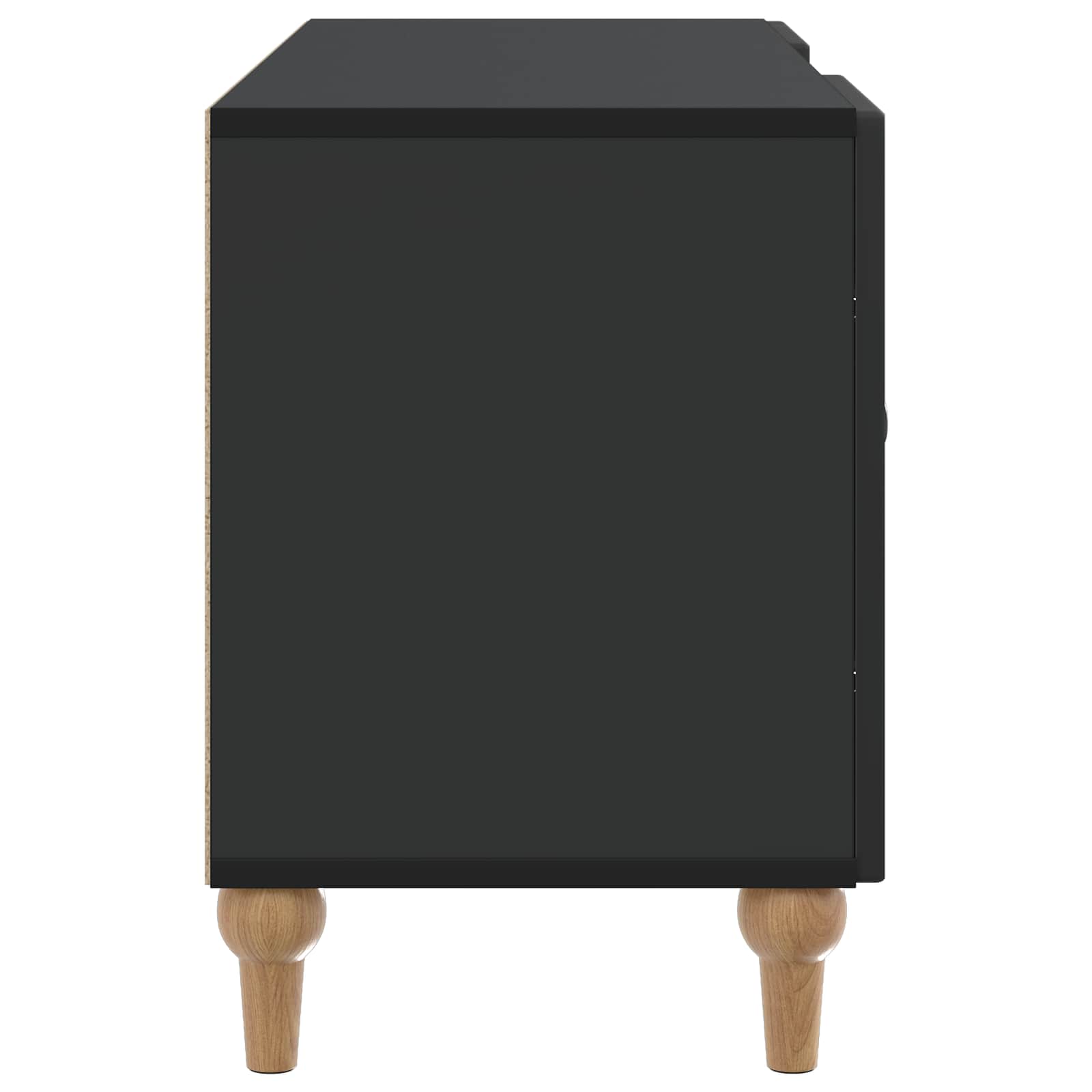 TV-Schränk Schwarz 102 x 34,5 x 50 cm Holzwerkstoff