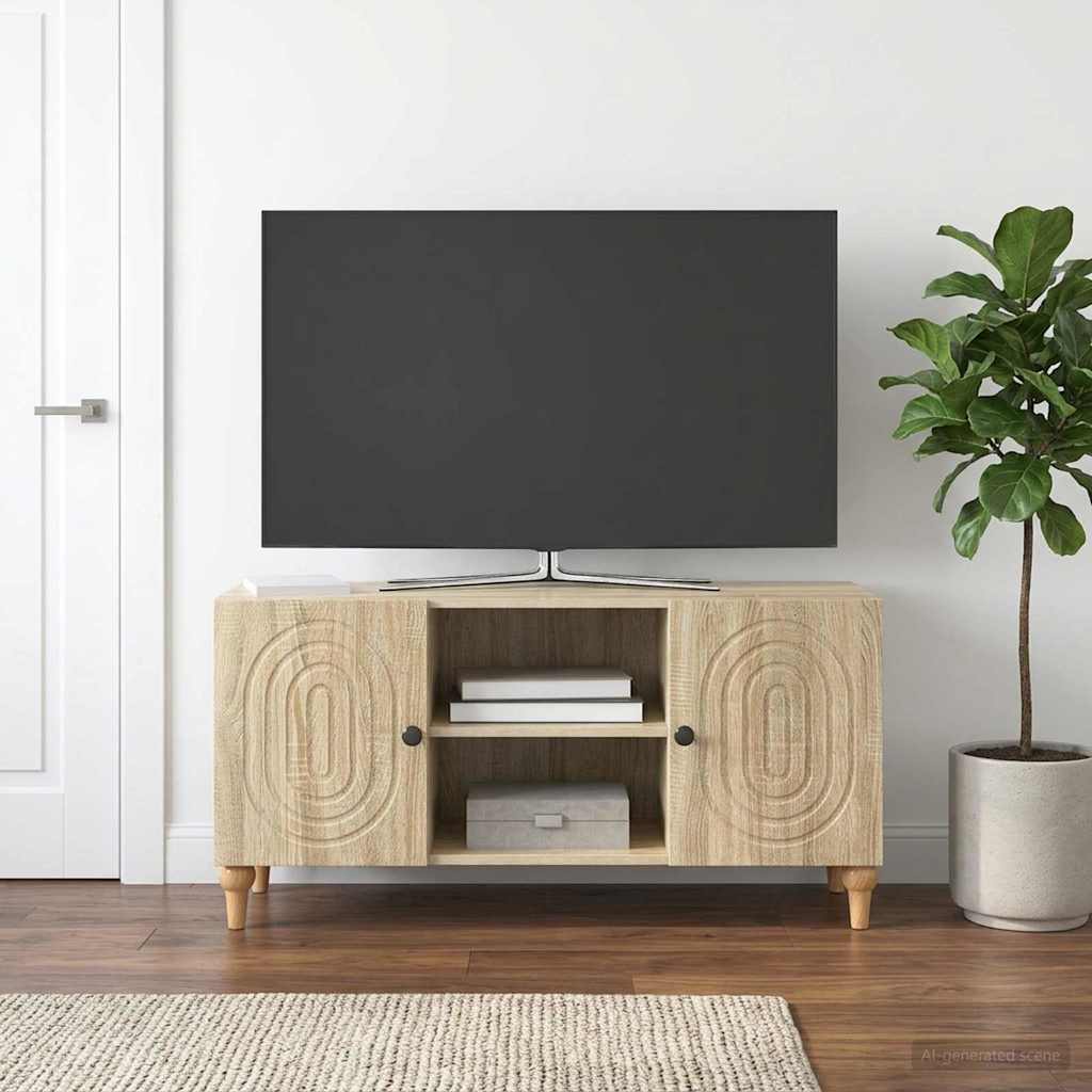 TV-Schränk Sonoma-Eiche 102 x 34,5 x 50 cm Holzwerkstoff