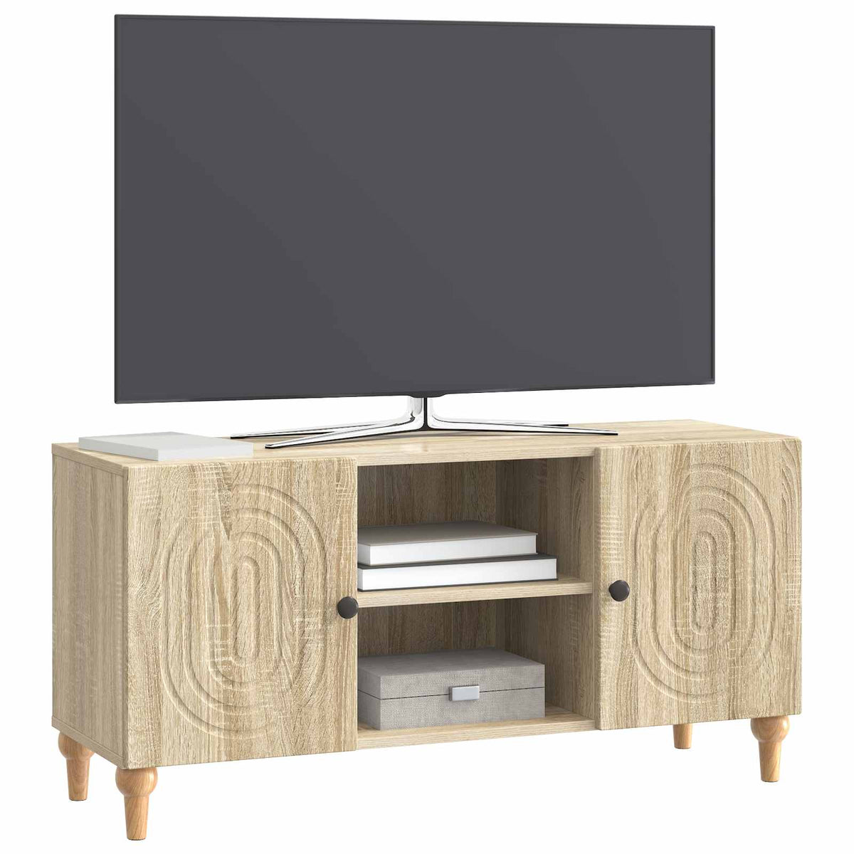 TV-Schränk Sonoma-Eiche 102 x 34,5 x 50 cm Holzwerkstoff