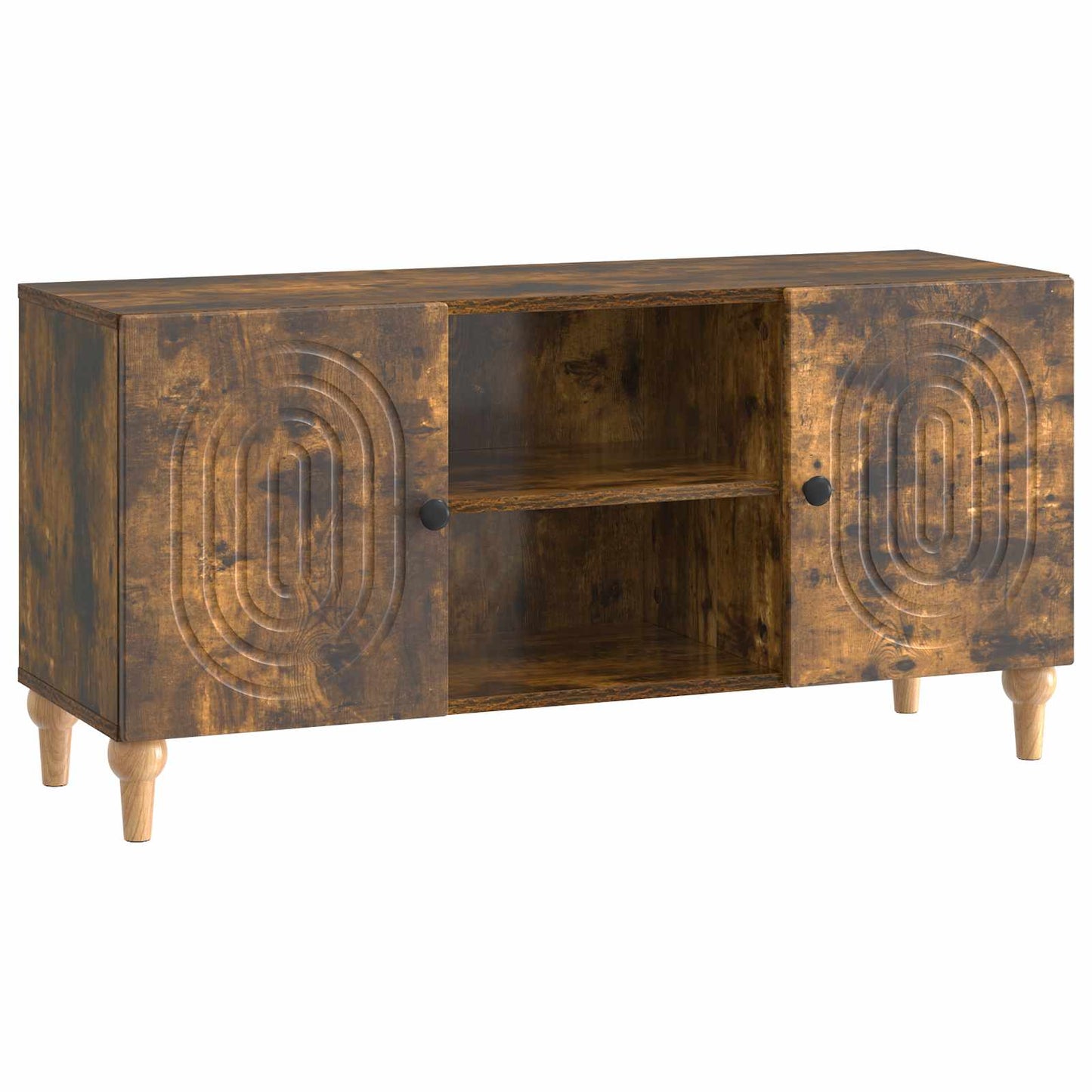 TV-Schränk Geräucherte Eiche 102 x 34,5 x 50 cm Holzwerkstoff
