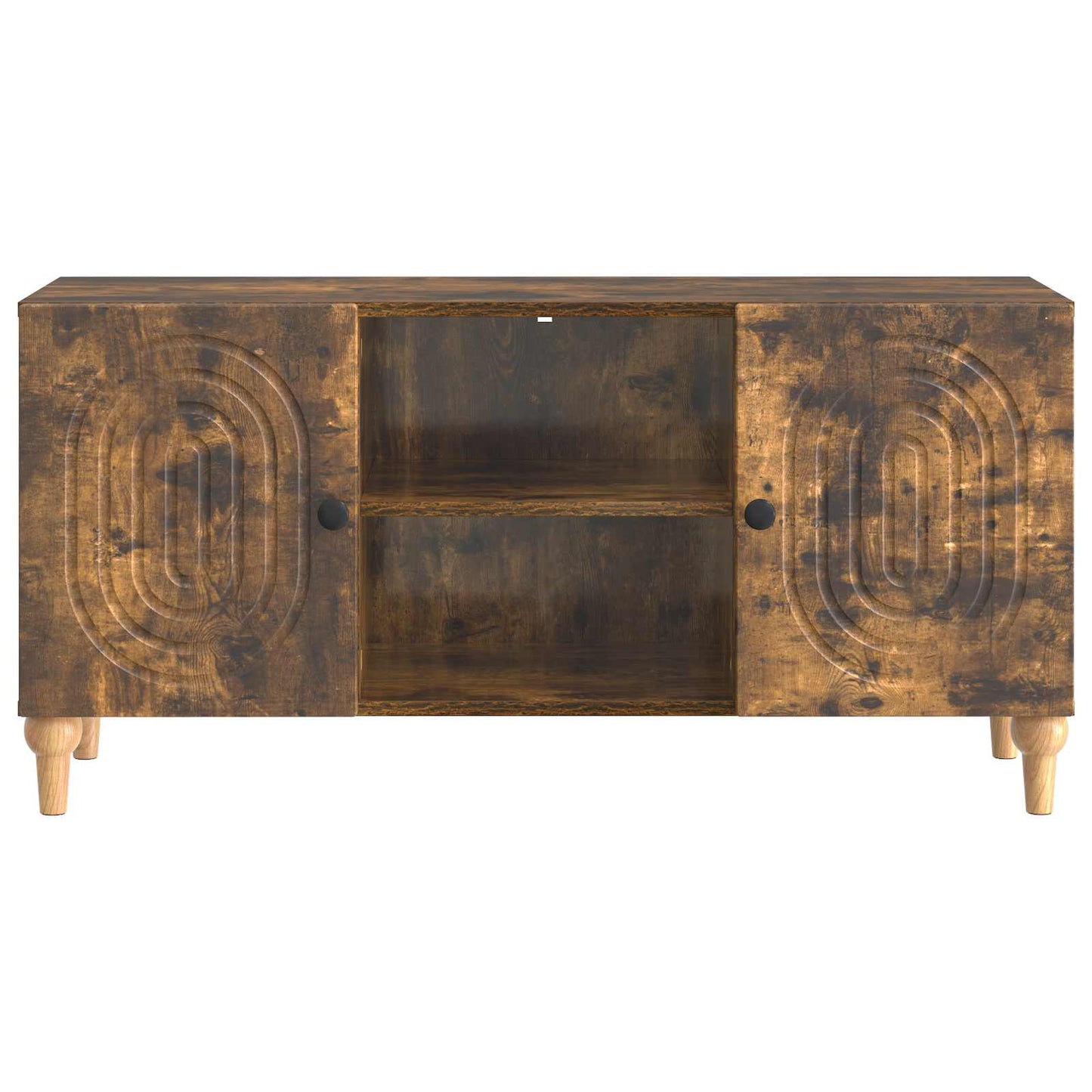 TV-Schränk Geräucherte Eiche 102 x 34,5 x 50 cm Holzwerkstoff