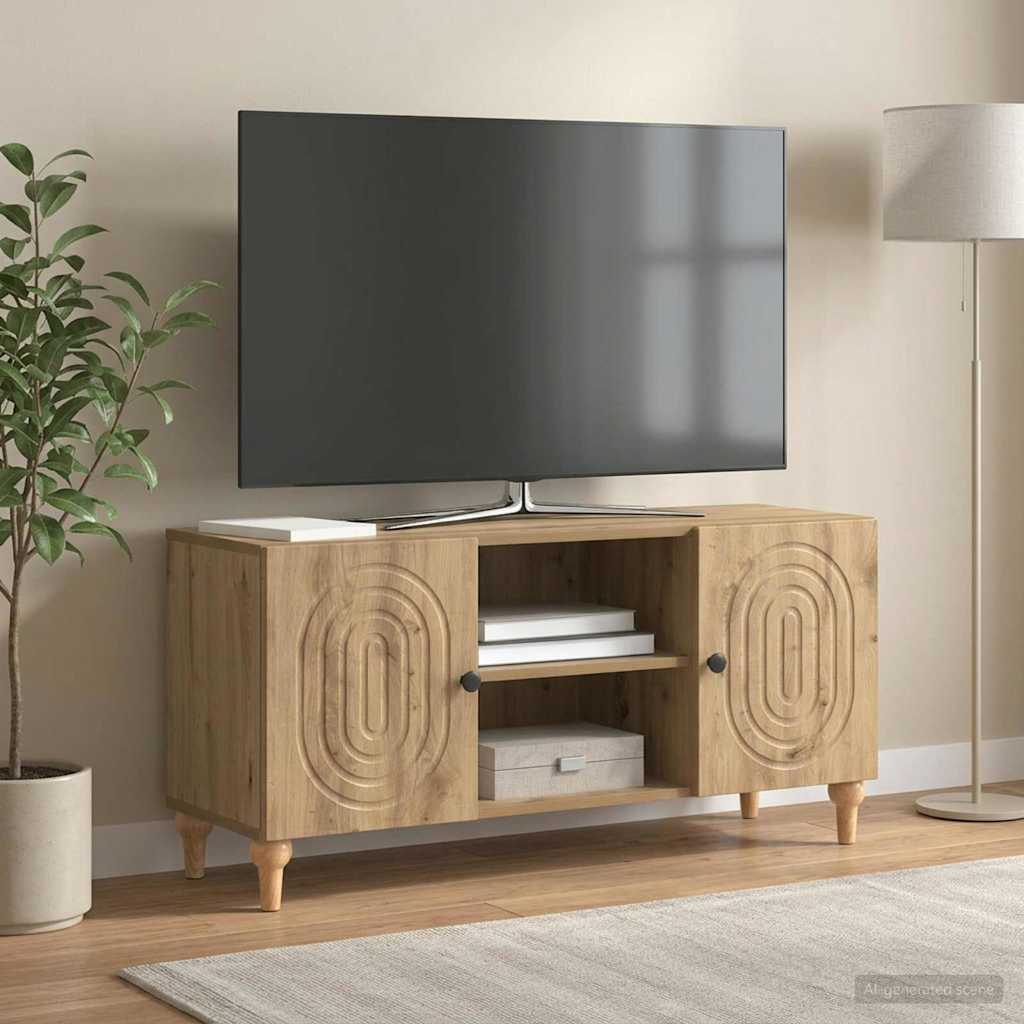 TV-Schränk 102 x 34,5 x 50 cm Artisan-Eiche Holzwerkstoff
