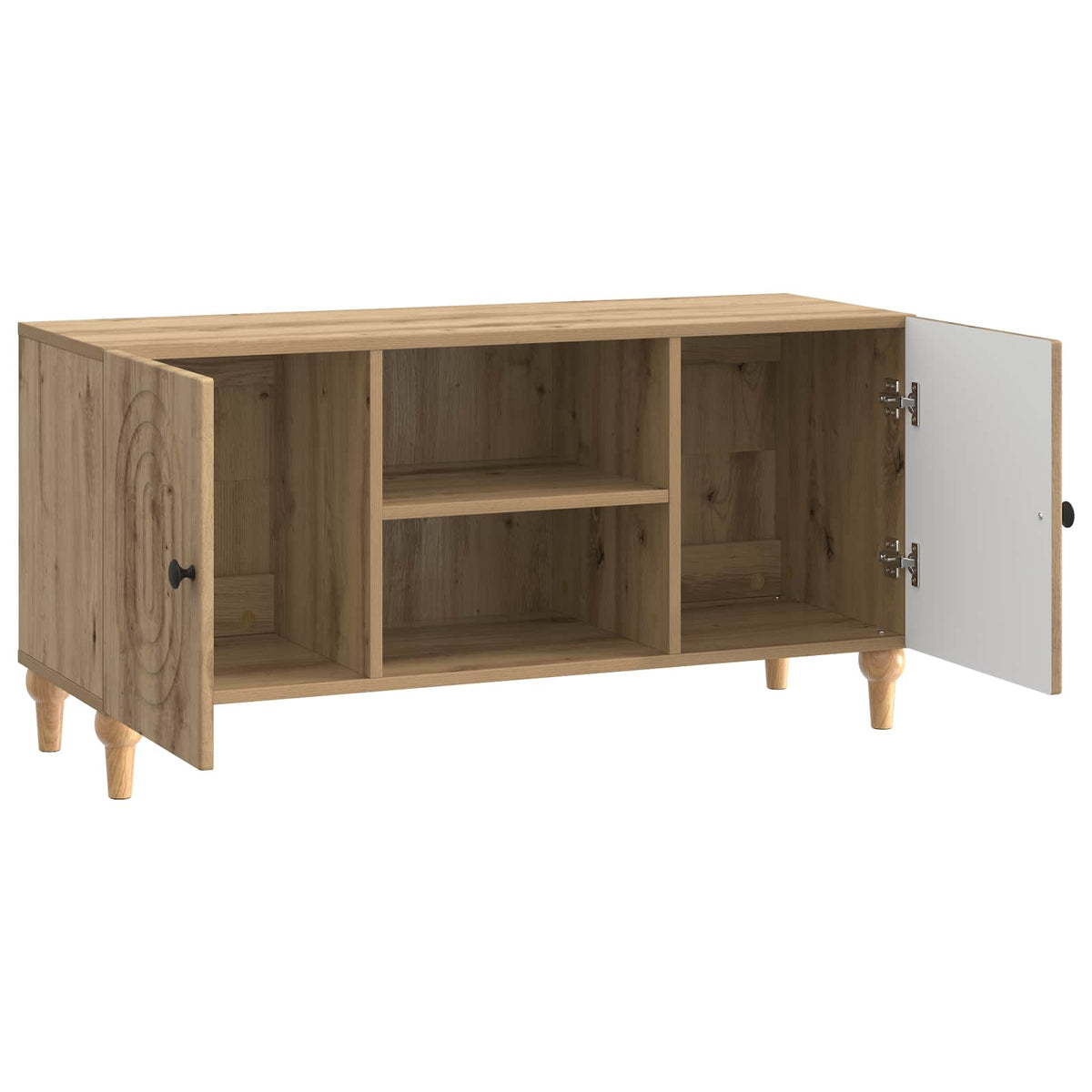 TV-Schränk 102 x 34,5 x 50 cm Artisan-Eiche Holzwerkstoff