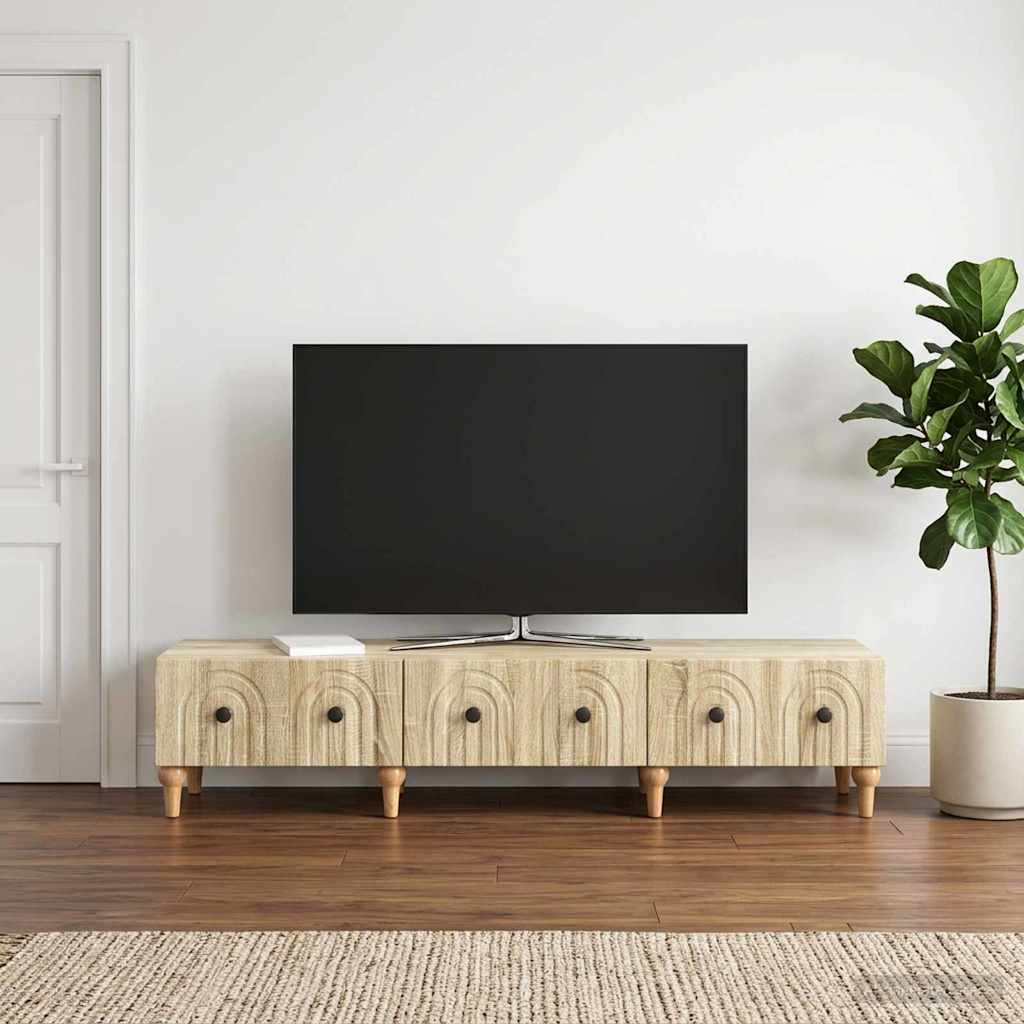 TV-Schränk Sonoma-Eiche 147 x 34,5 x 30 cm Holzwerkstoff