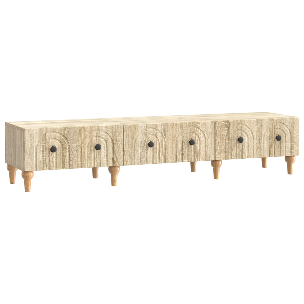 TV-Schränk Sonoma-Eiche 147 x 34,5 x 30 cm Holzwerkstoff