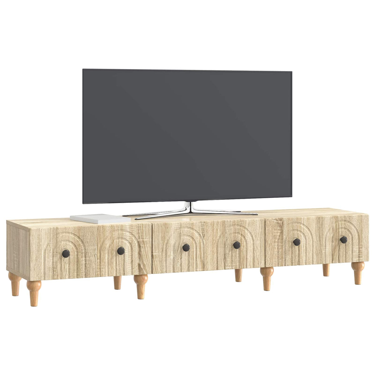 TV-Schränk Sonoma-Eiche 147 x 34,5 x 30 cm Holzwerkstoff