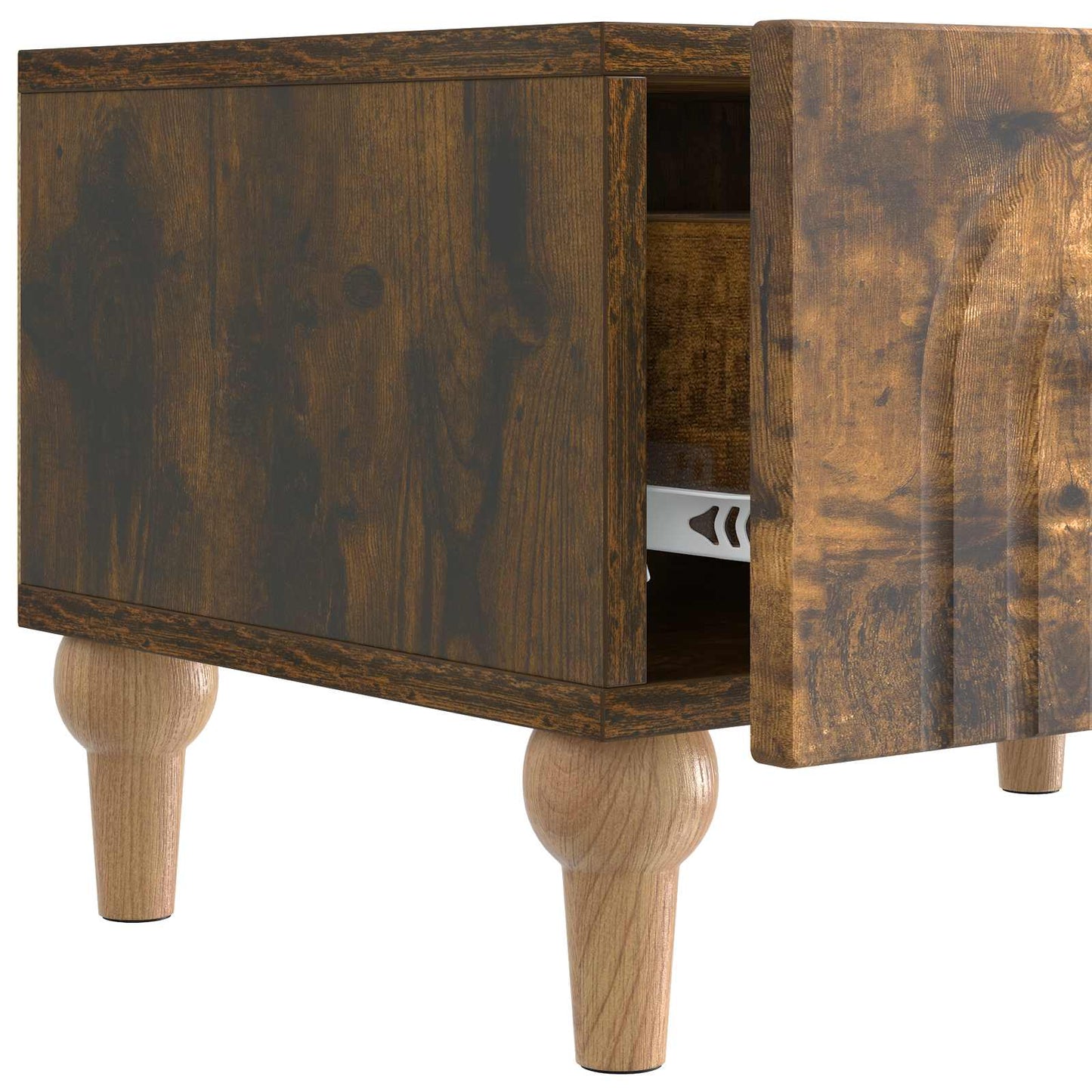 TV-Schränk Geräucherte Eiche 147 x 34,5 x 30 cm Holzwerkstoff