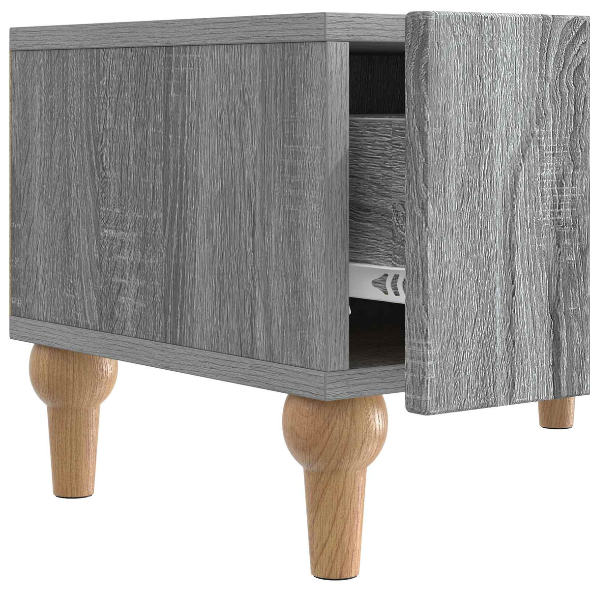 TV-Schränk Graues Sonoma 147 x 34,5 x 30 cm Holzwerkstoff