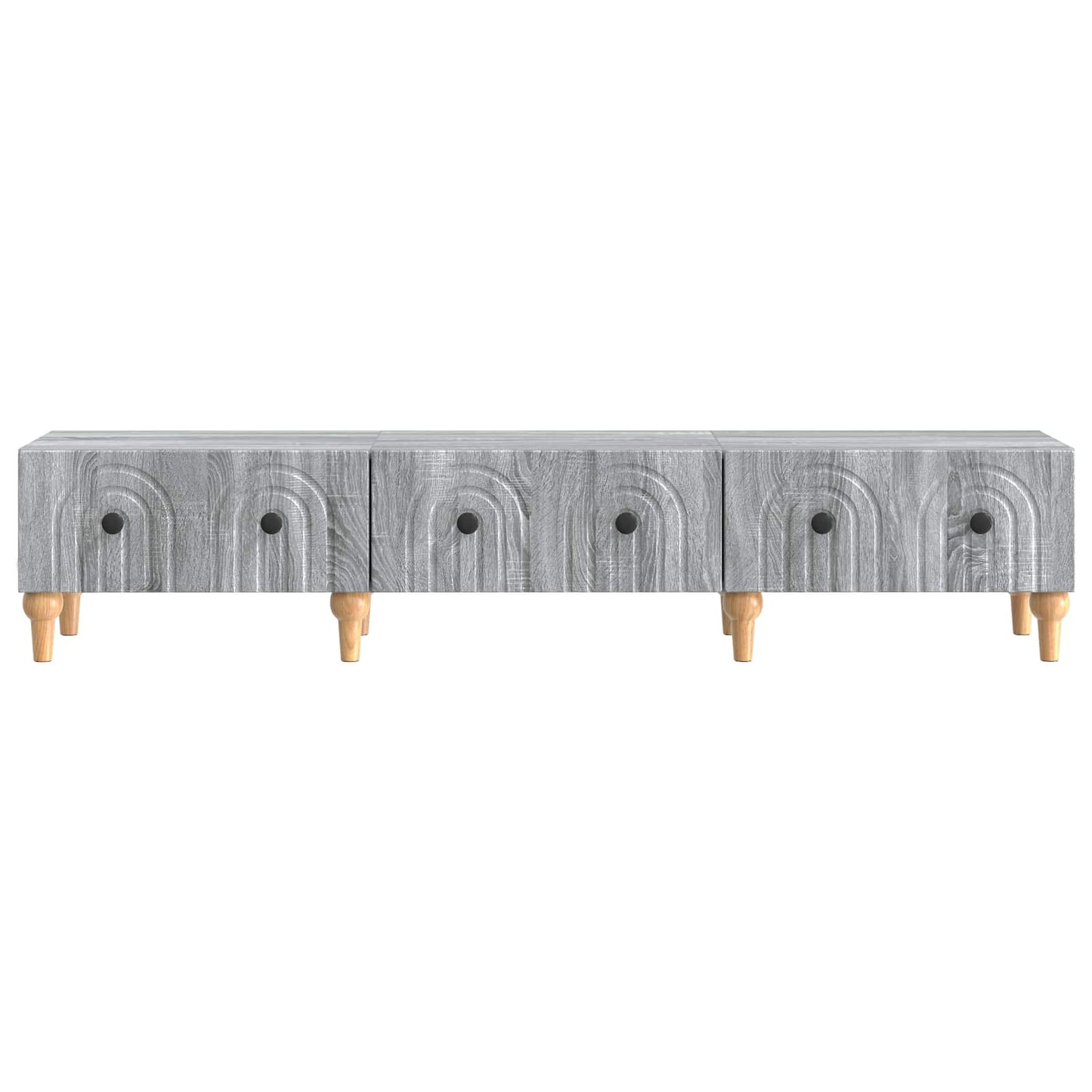 TV-Schränk Graues Sonoma 147 x 34,5 x 30 cm Holzwerkstoff
