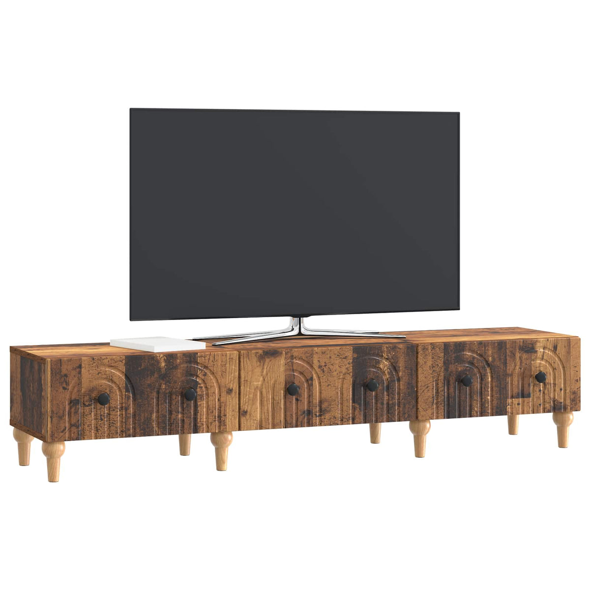 TV-Schränk Altholz 147 x 34,5 x 30 cm Holzwerkstoff