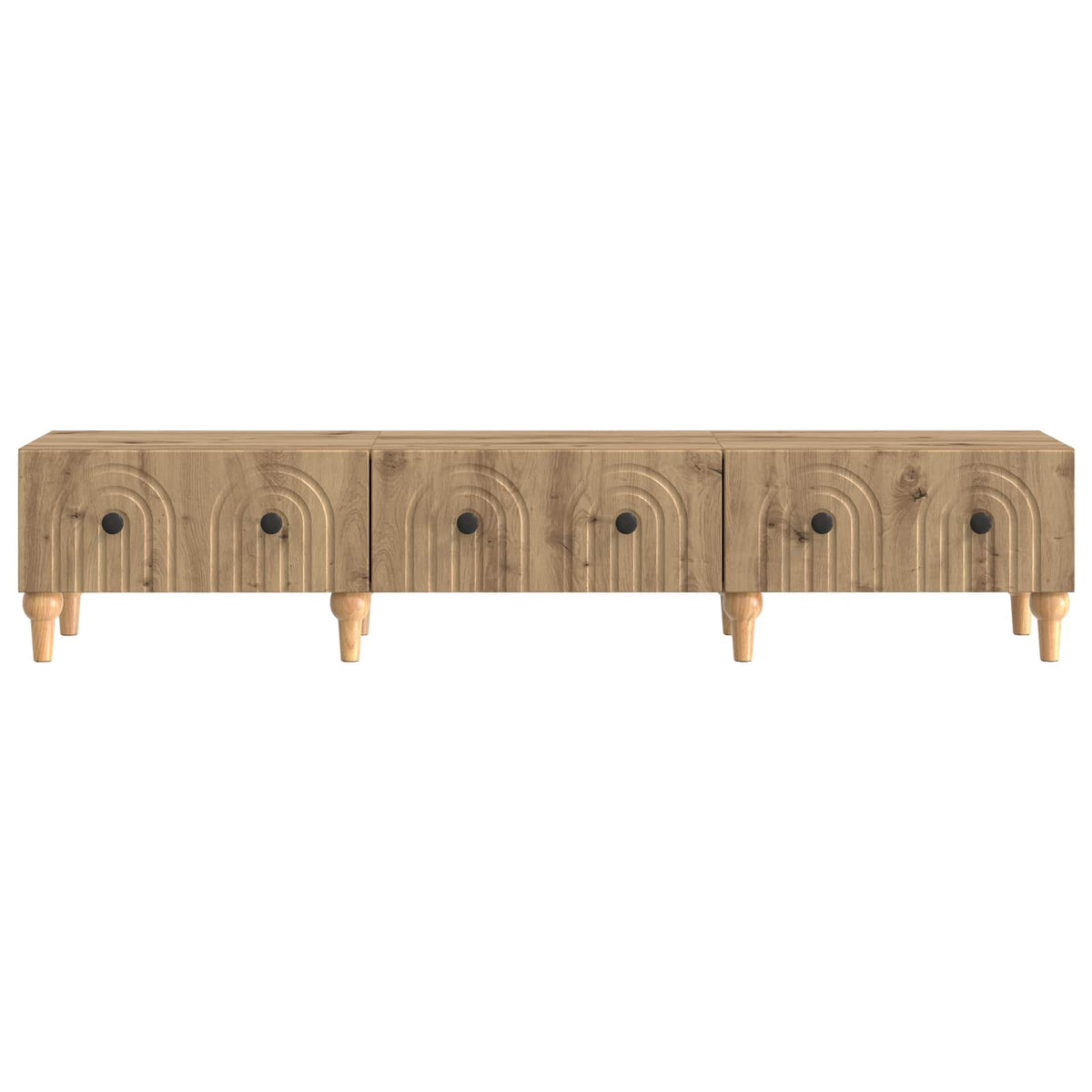 TV-Schränk 147 x 34,5 x 30 cm Artisan-Eiche Holzwerkstoff