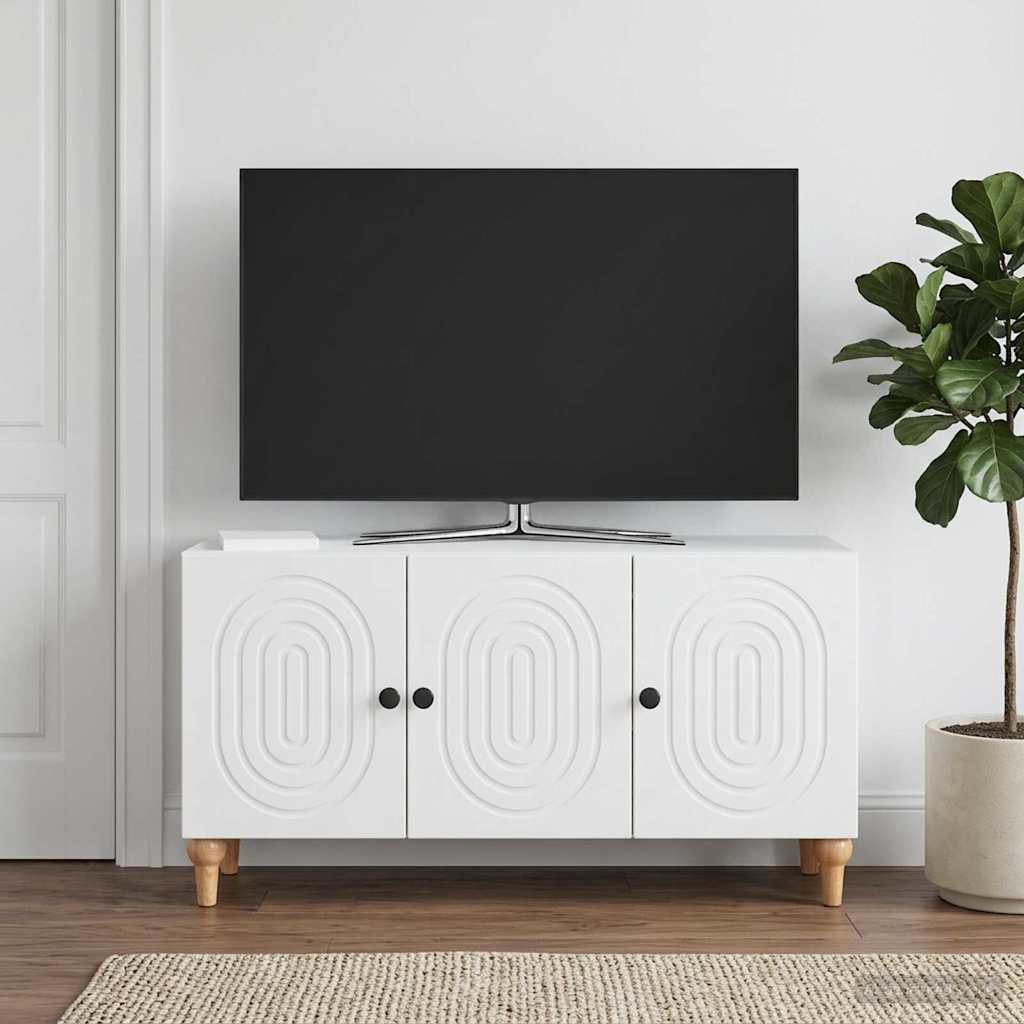 TV-Schränk Weiß 99 x 34,5 x 50 cm Holzwerkstoff