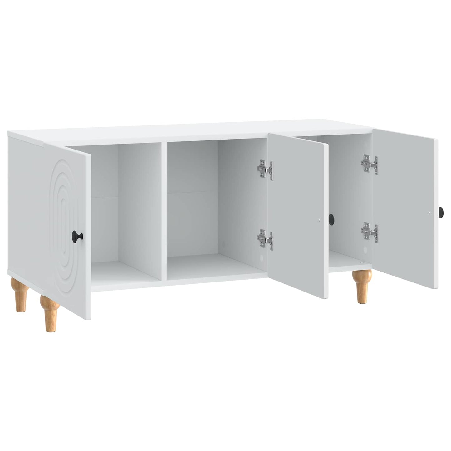 TV-Schränk Weiß 99 x 34,5 x 50 cm Holzwerkstoff
