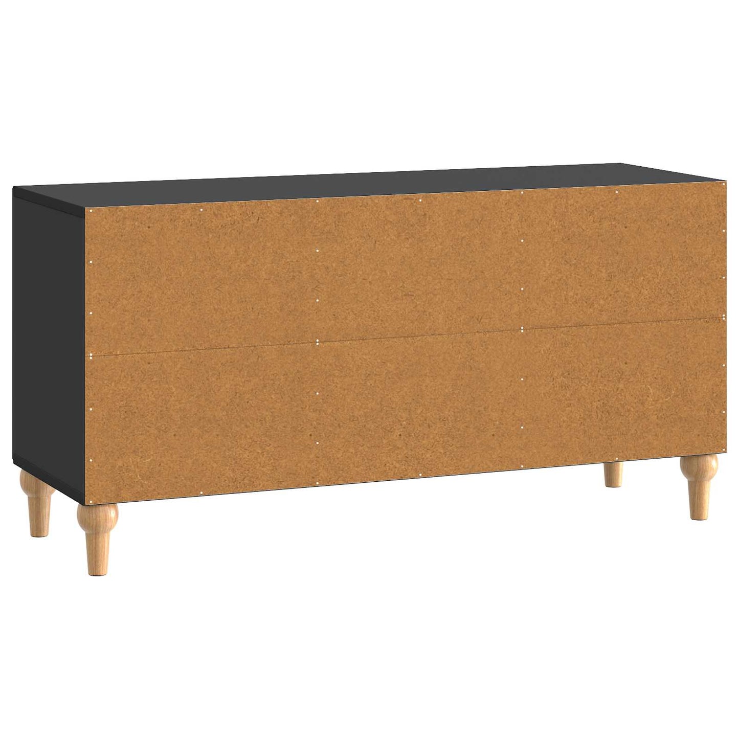 TV-Schränk 99 x 34,5 x 50 cm Schwarz Holzwerkstoff