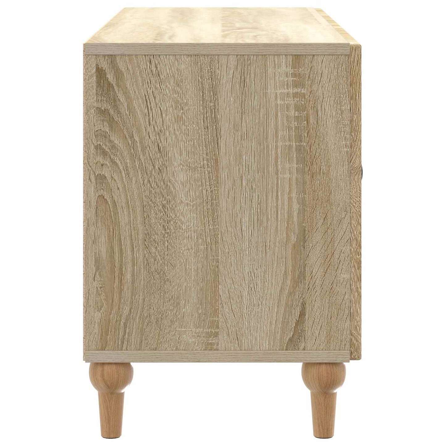 TV-Schränk 99 x 34,5 x 50 cm Sonoma-Eiche Holzwerkstoff