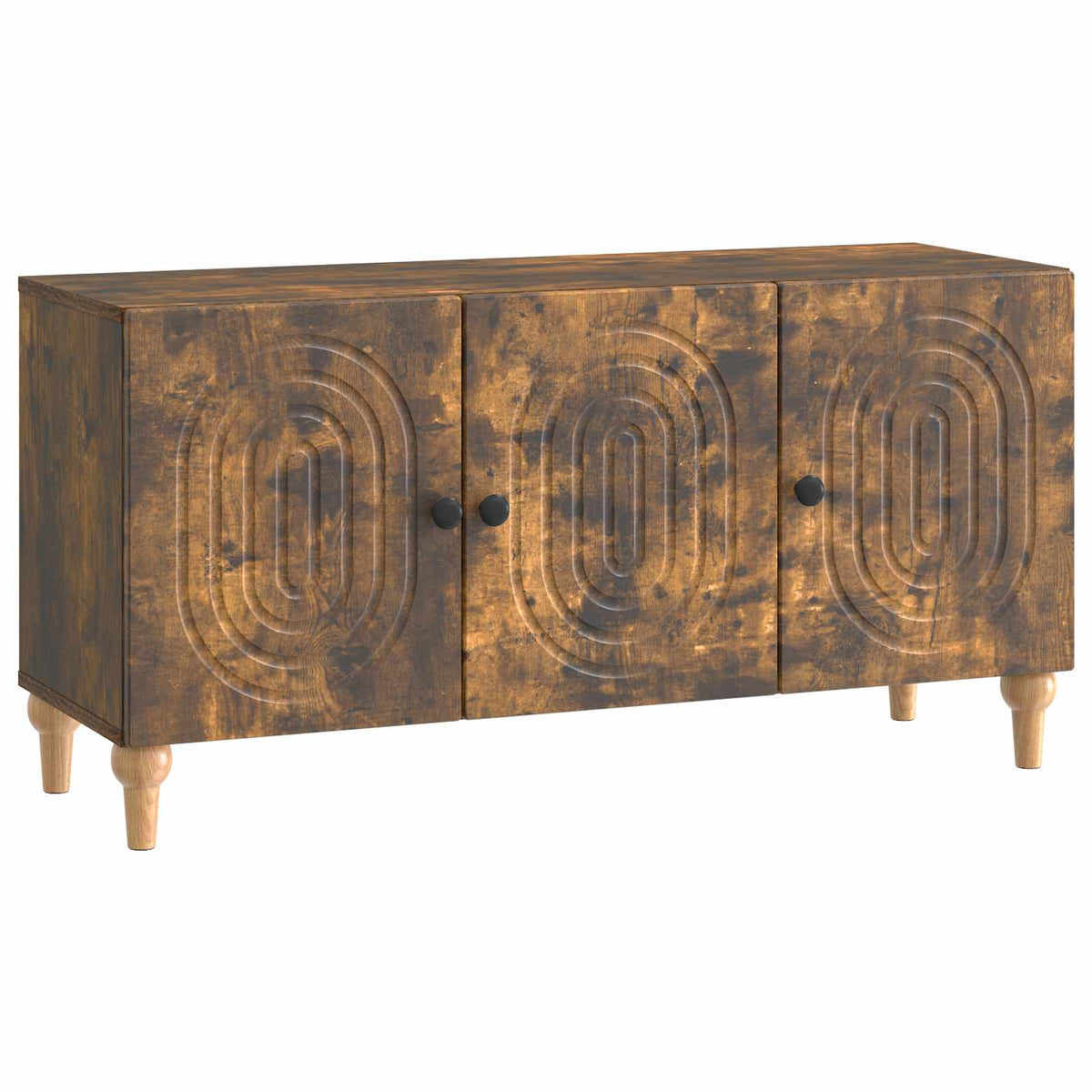 TV-Schränk 99 x 34,5 x 50 cm Räuchereiche Holzwerkstoff