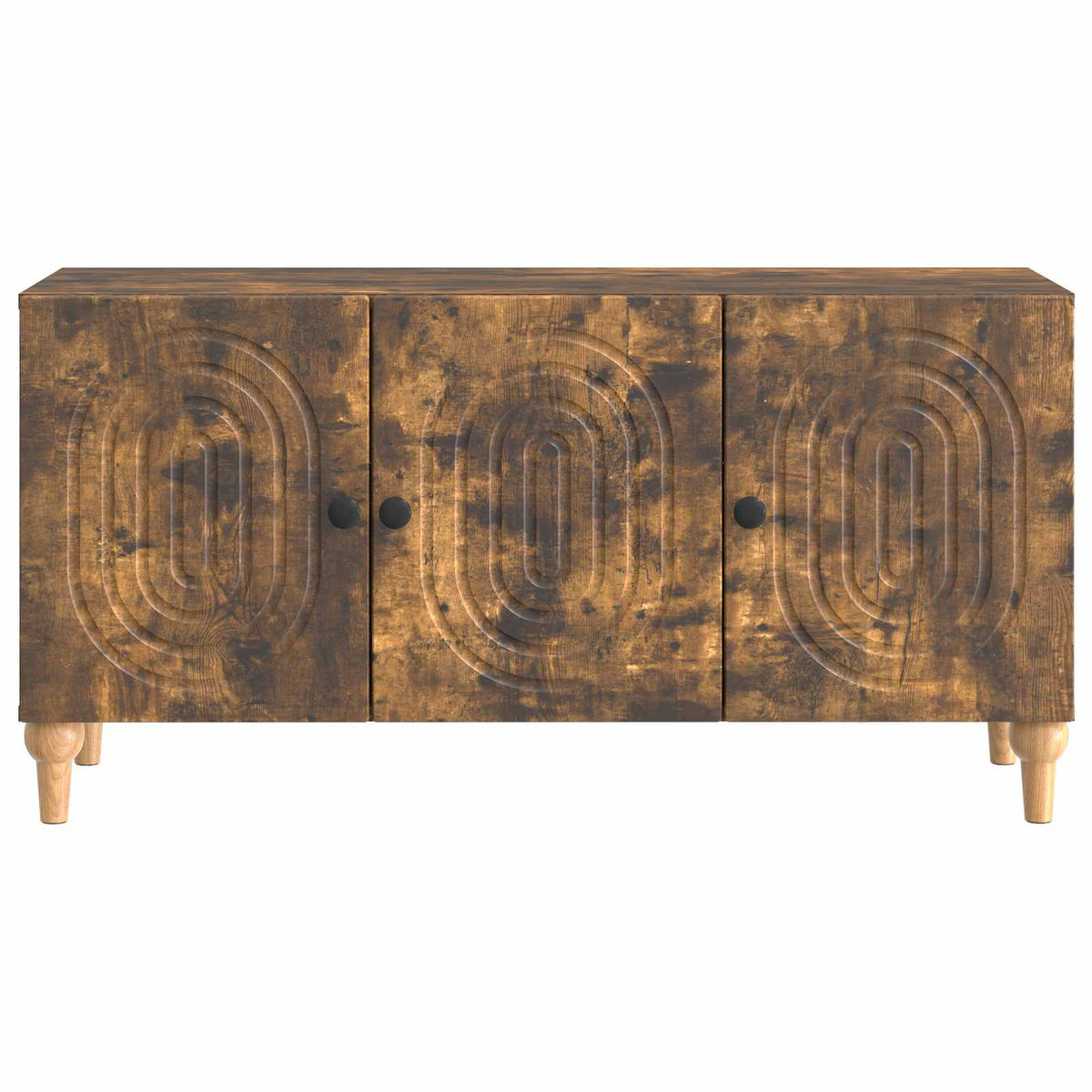 TV-Schränk 99 x 34,5 x 50 cm Räuchereiche Holzwerkstoff