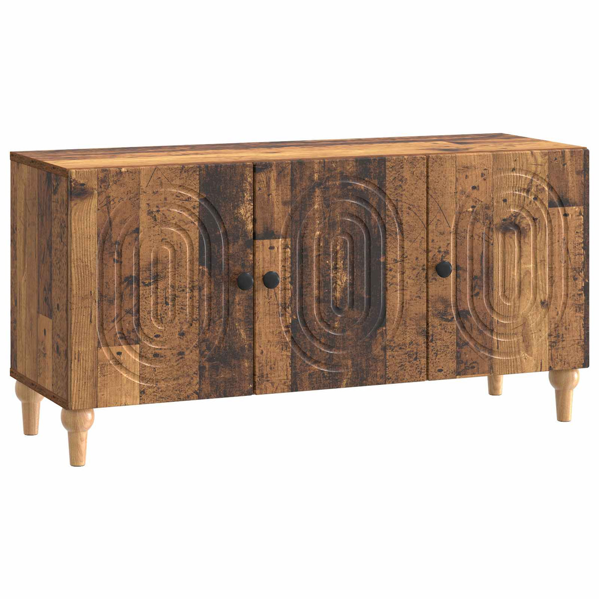 TV-Schränk 99 x 34,5 x 50 cm Altholz Holzwerkstoff