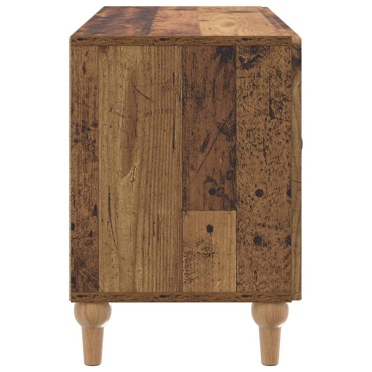 TV-Schränk 99 x 34,5 x 50 cm Altholz Holzwerkstoff