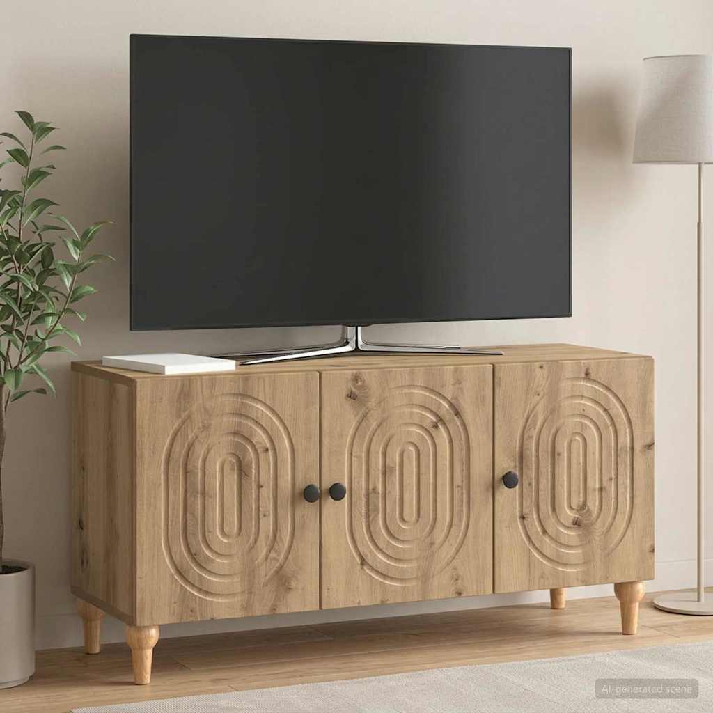 TV-Schränk 99 x 34,5 x 50 cm Artisan-Eiche Holzwerkstoff