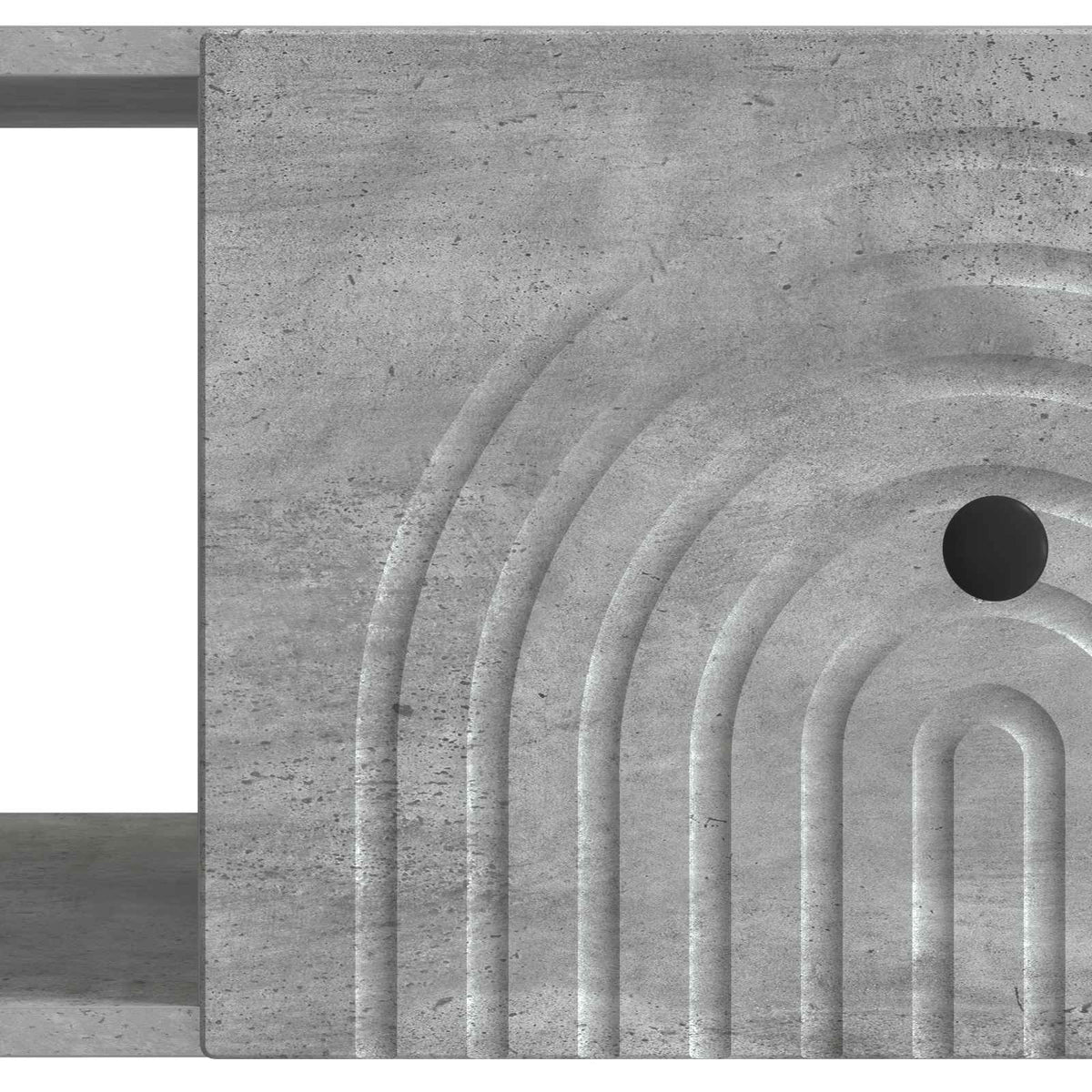 Couchtisch Betongrau 90 x 50 x 40 cm Holzwerkstoff