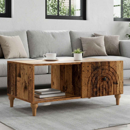 Couchtisch Altholz 90 x 50 x 40 cm Holzwerkstoff