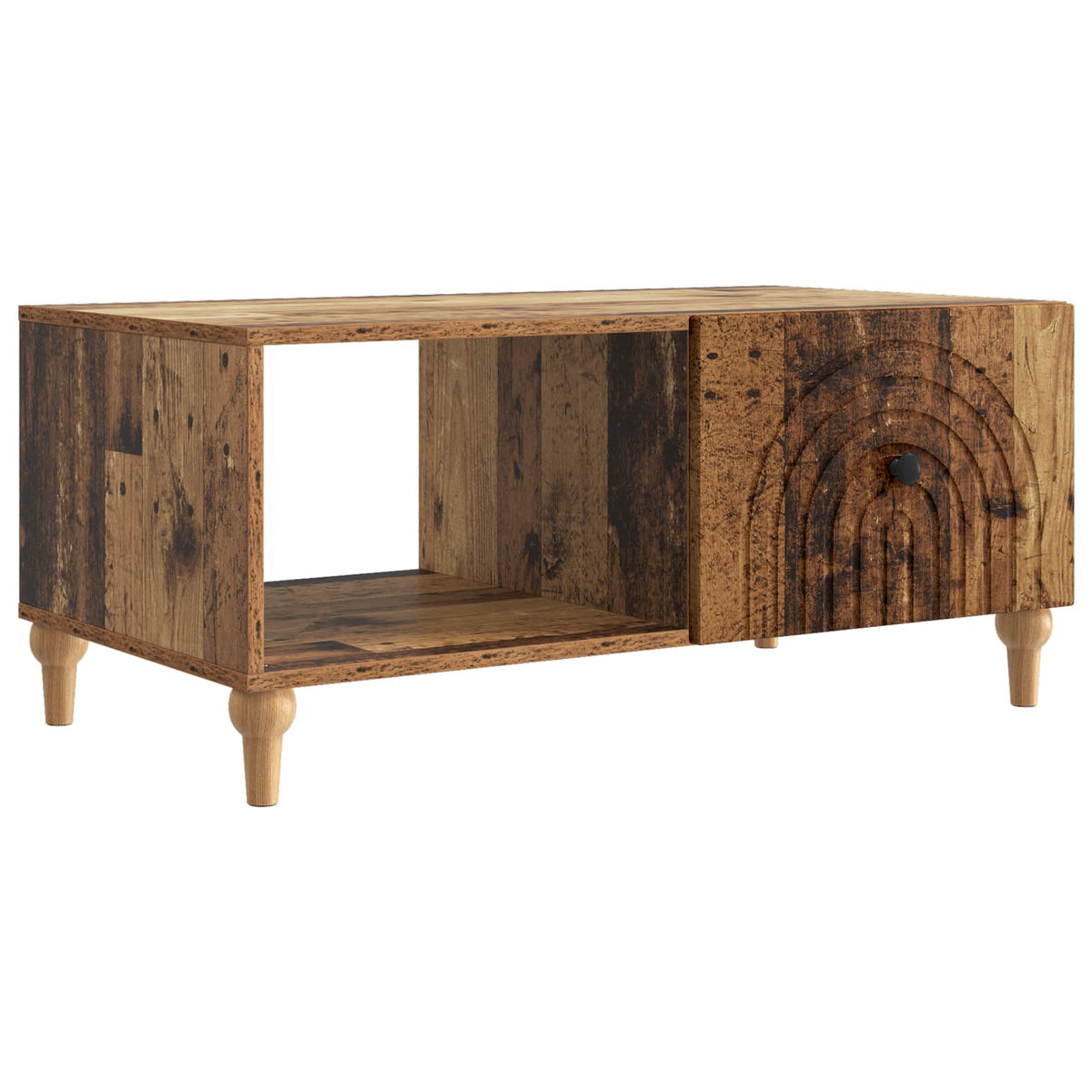 Couchtisch Altholz 90 x 50 x 40 cm Holzwerkstoff