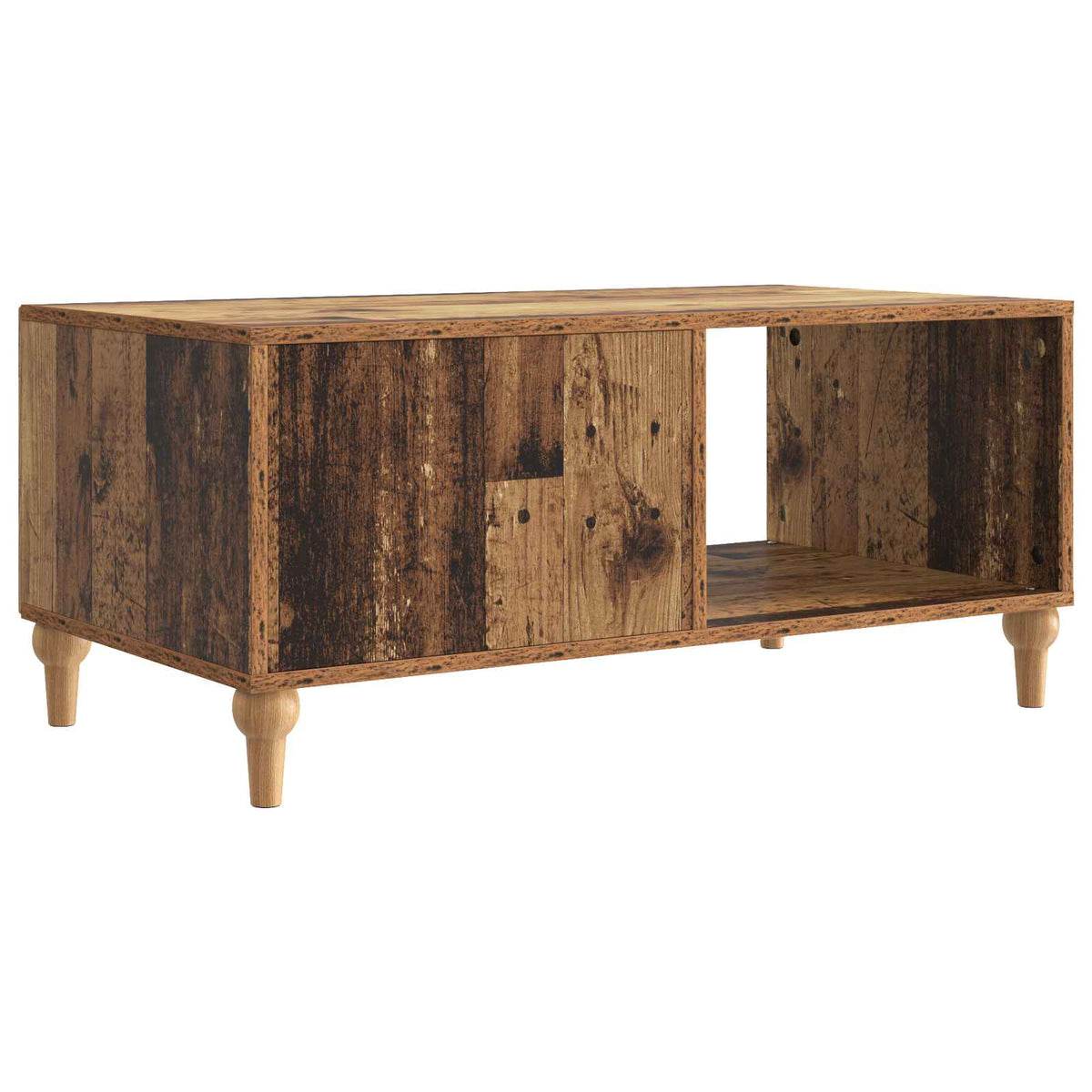 Couchtisch Altholz 90 x 50 x 40 cm Holzwerkstoff