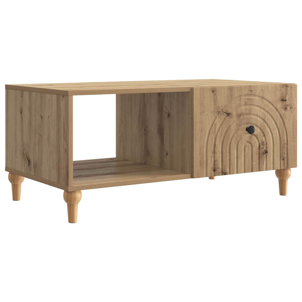 Couchtisch Artisan-Eiche 90 x 50 x 40 cm Holzwerkstoff
