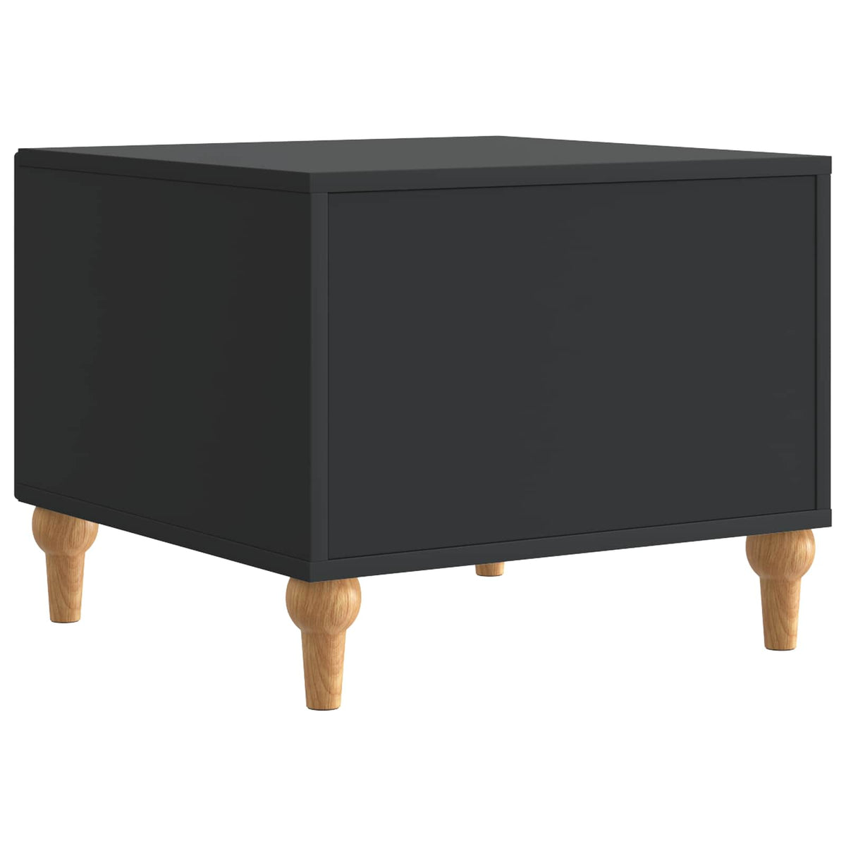 Couchtisch mit Schubladen Schwarz 49 x 50 x 40 cm Holzwerkstoff