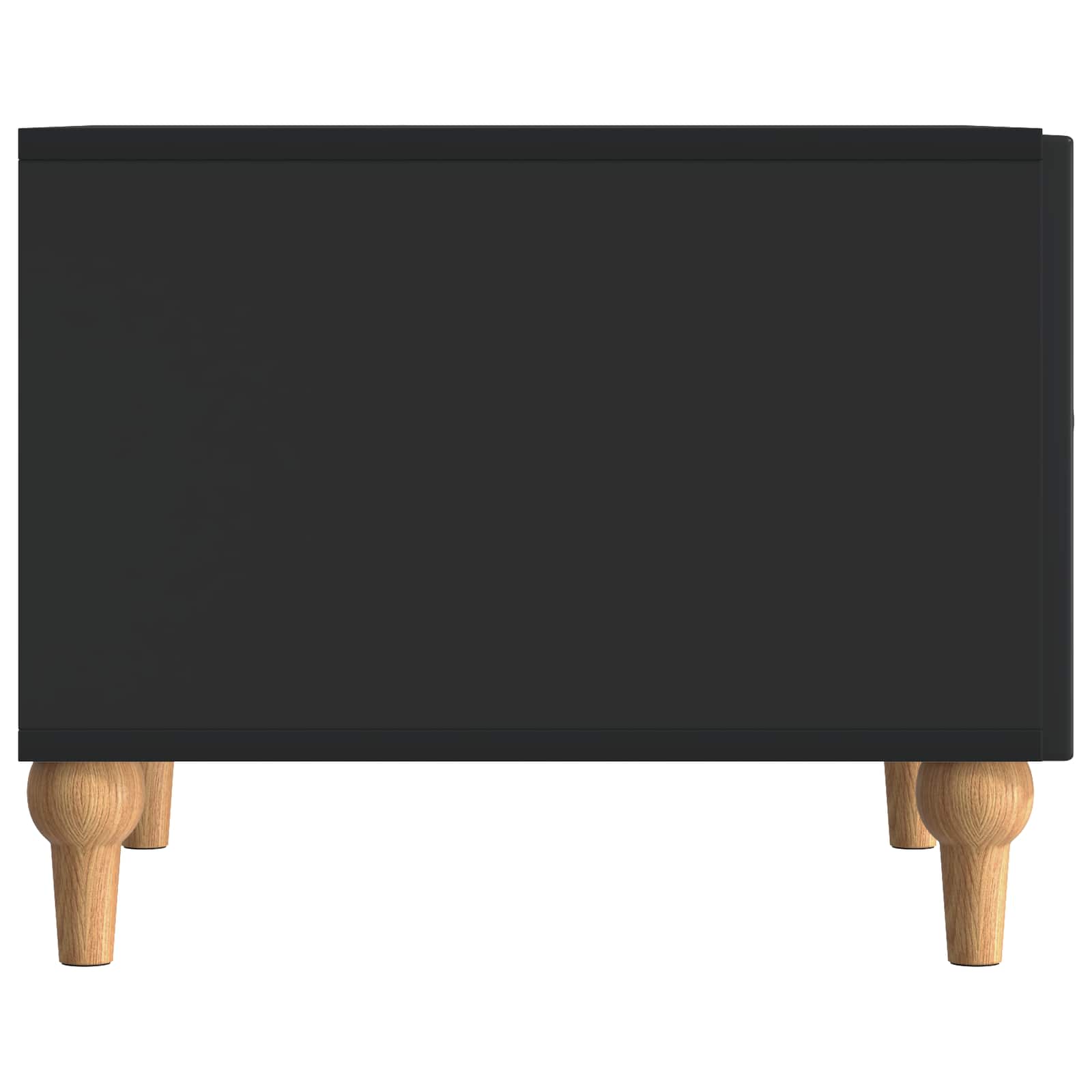 Couchtisch mit Schubladen Schwarz 49 x 50 x 40 cm Holzwerkstoff