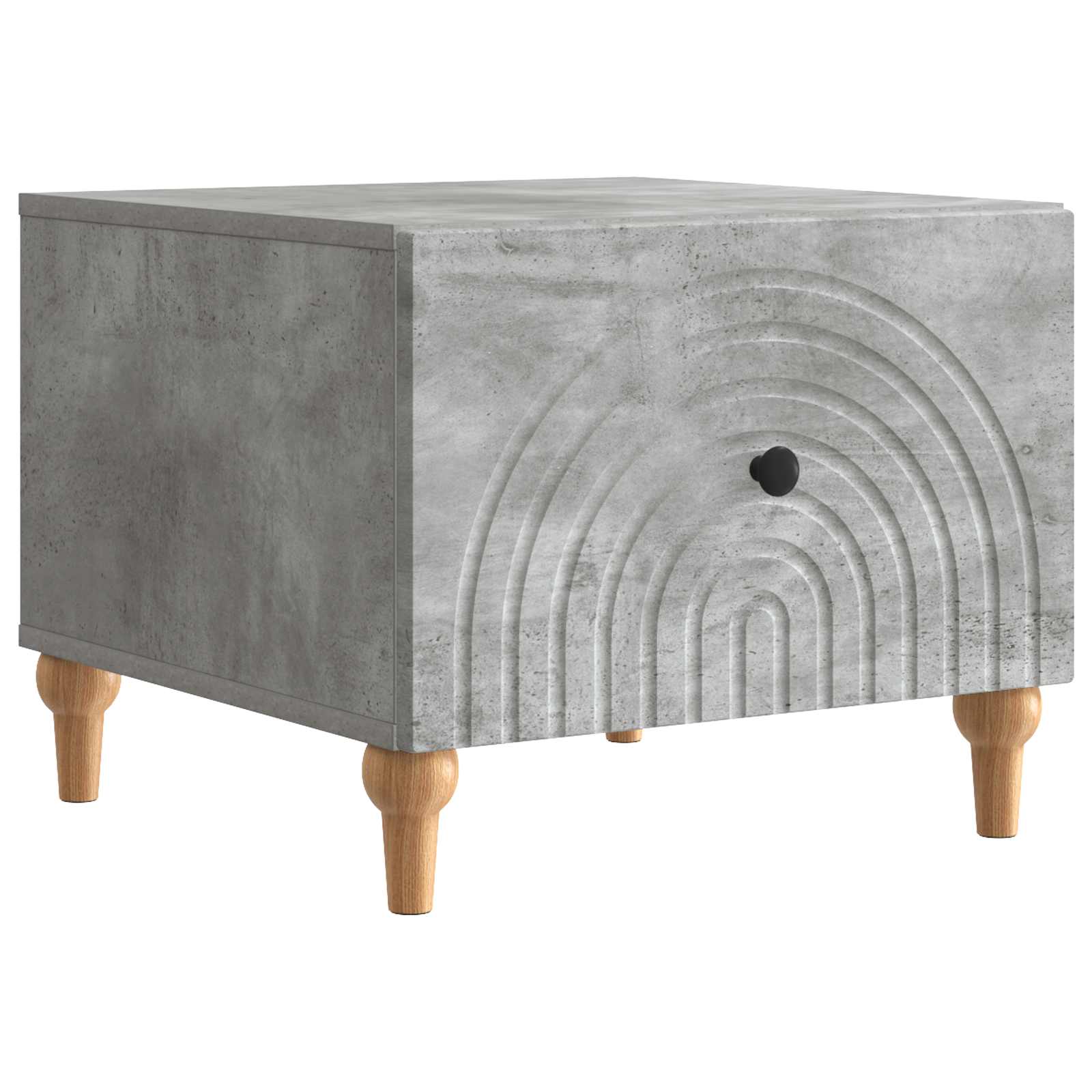 Couchtisch Betongrau 49 x 50 x 40 cm Holzwerkstoff