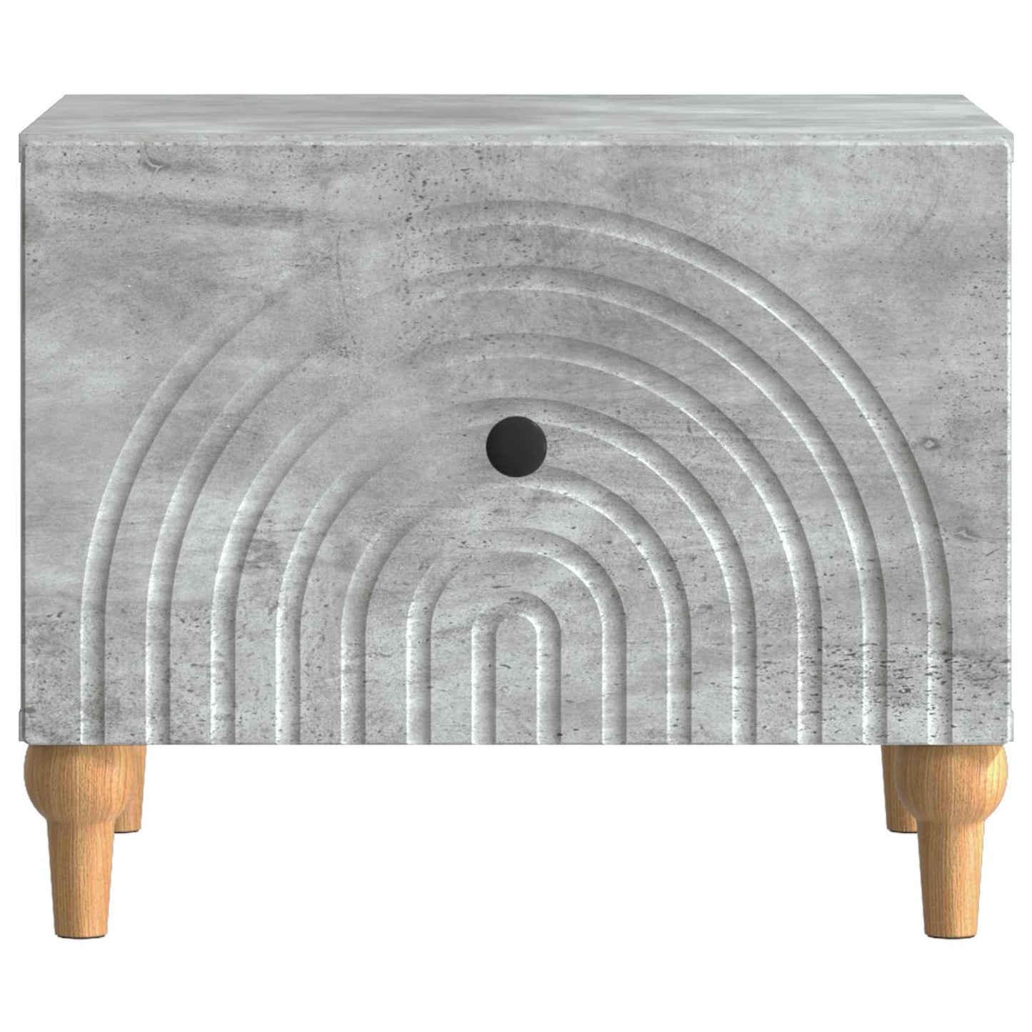Couchtisch Betongrau 49 x 50 x 40 cm Holzwerkstoff