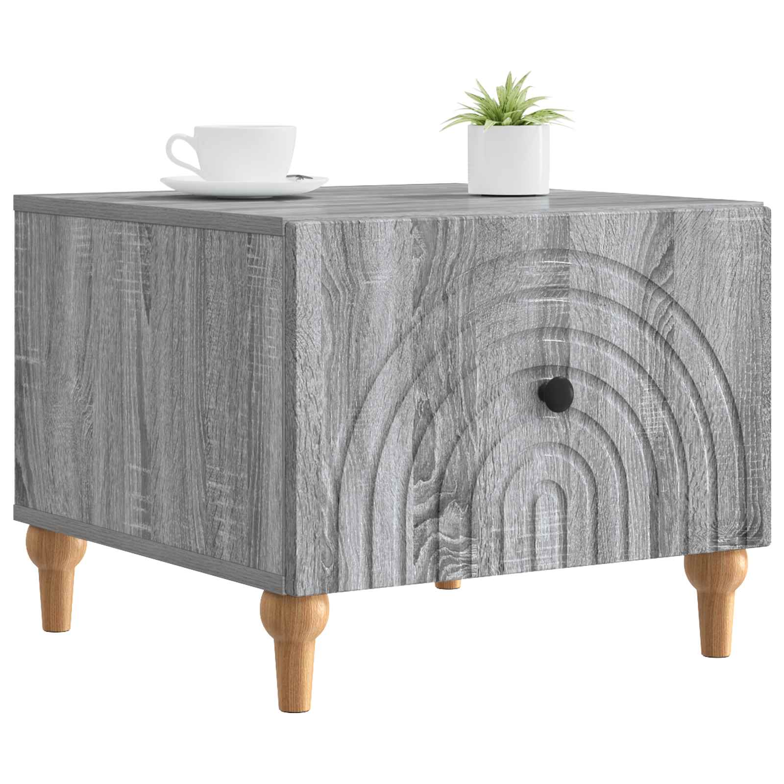 Couchtisch Graues Sonoma 49 x 50 x 40 cm Holzwerkstoff