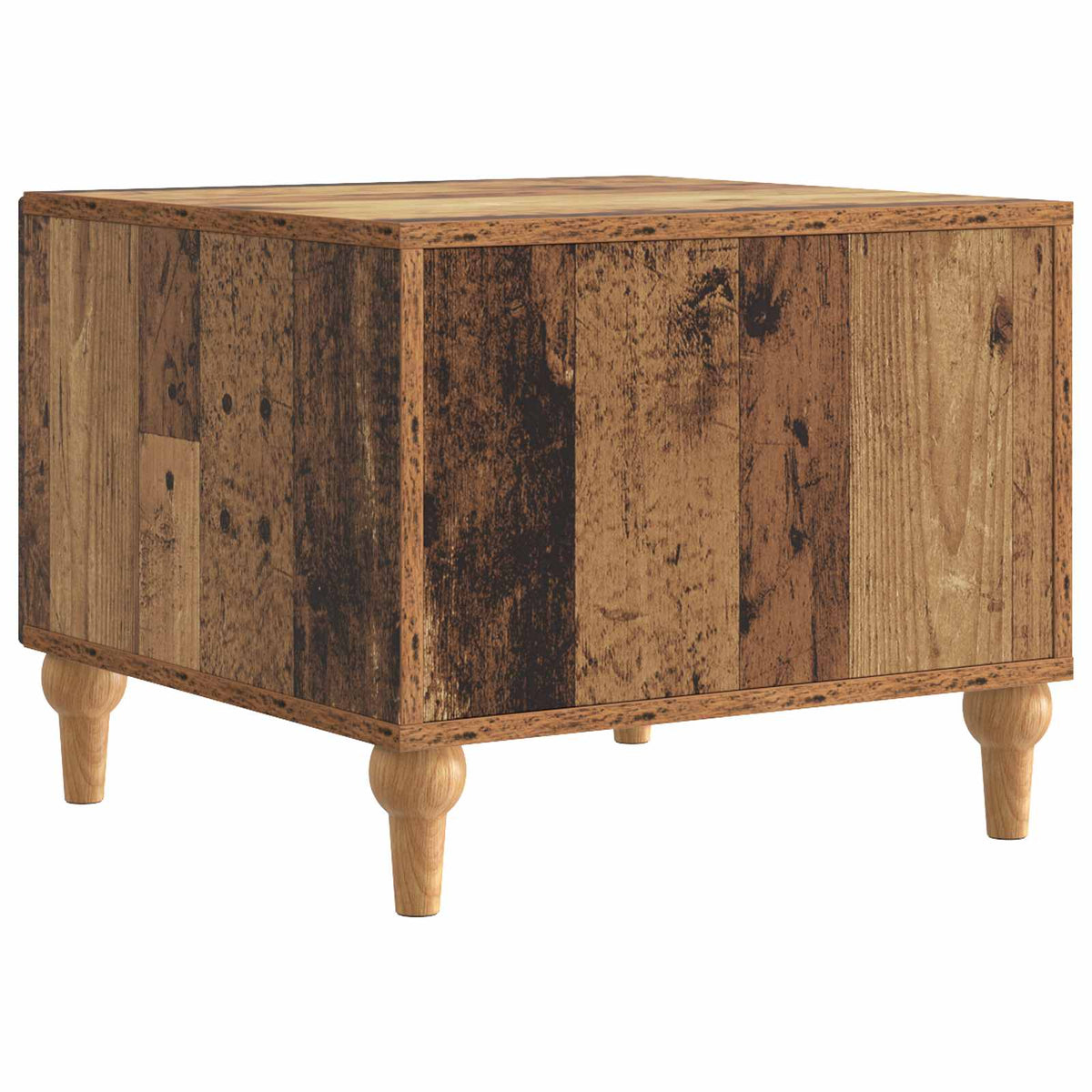 Couchtisch mit Schubladen Altholz 49 x 50 x 40 cm Holzwerkstoff