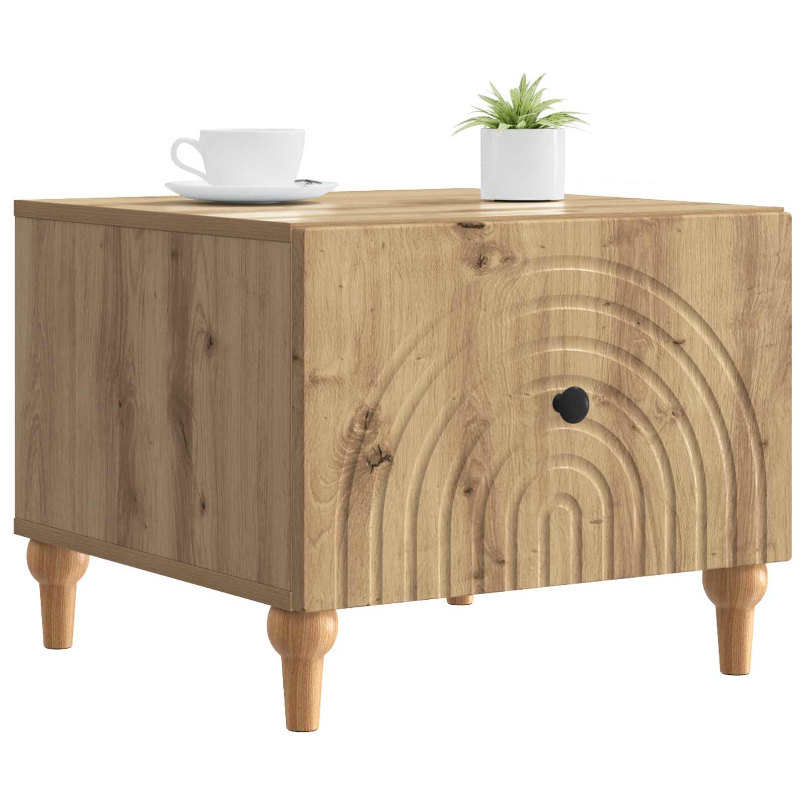 Couchtisch Artisan-Eiche 49 x 50 x 40 cm Holzwerkstoff
