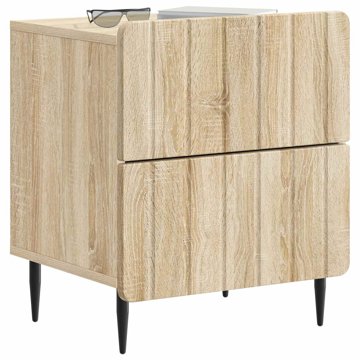 Nachttisch Sonoma-Eiche 43 x 34,5 x 49,5 cm Holzwerkstoff