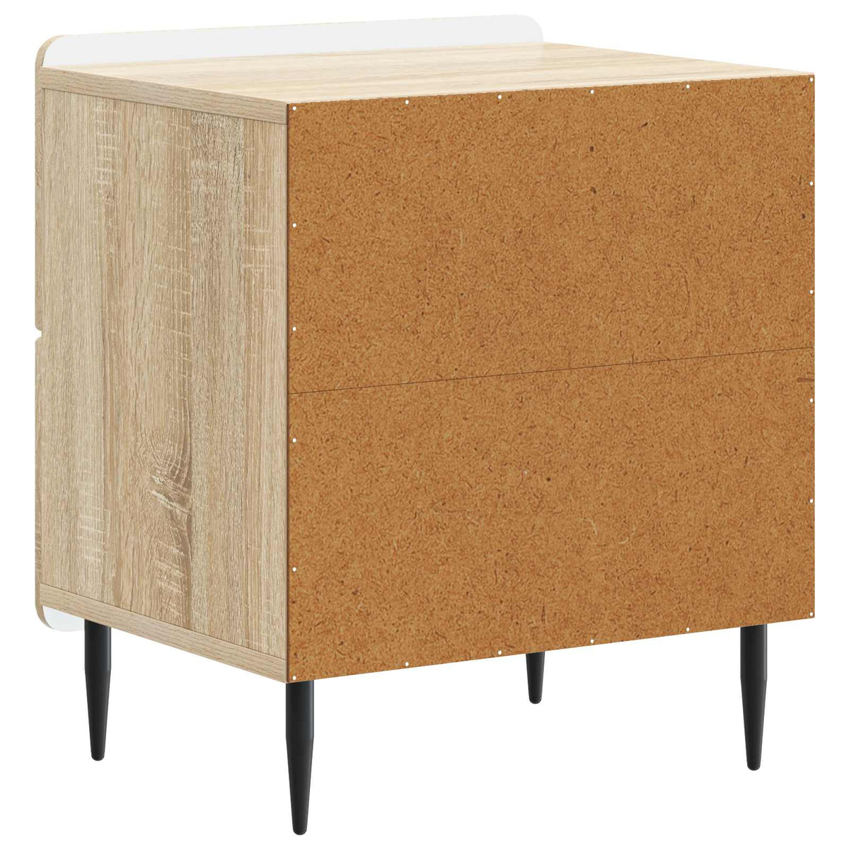 Nachttisch 2 Stk. Sonoma-Eiche 43 x 34,5 x 49,5 cm