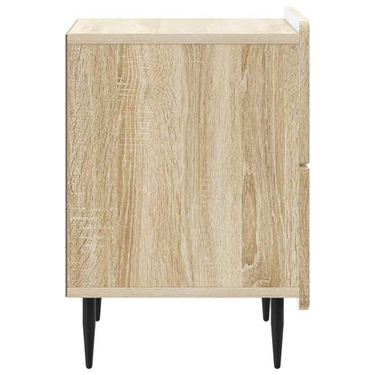 Nachttisch 2 Stk. Sonoma-Eiche 43 x 34,5 x 49,5 cm