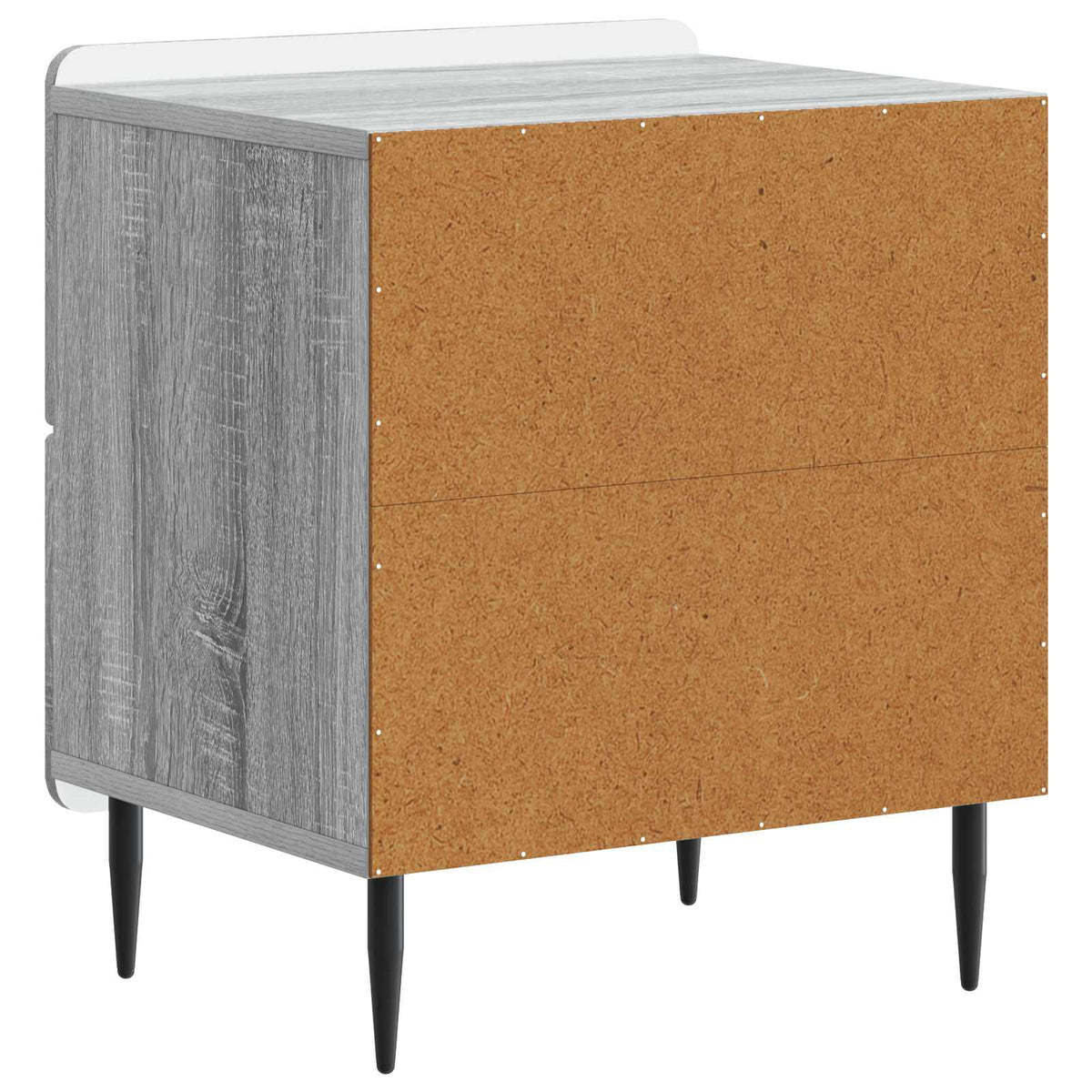 Nachttisch Sonoma-Grau 43 x 34,5 x 49,5 cm Holzwerkstoff