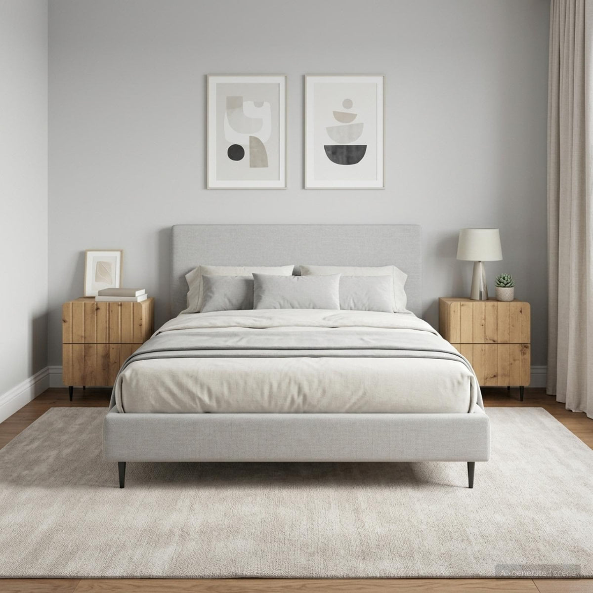 Nachttisch 2 stk. Artisan-Eiche 43 x 34,5 x 49,5 cm