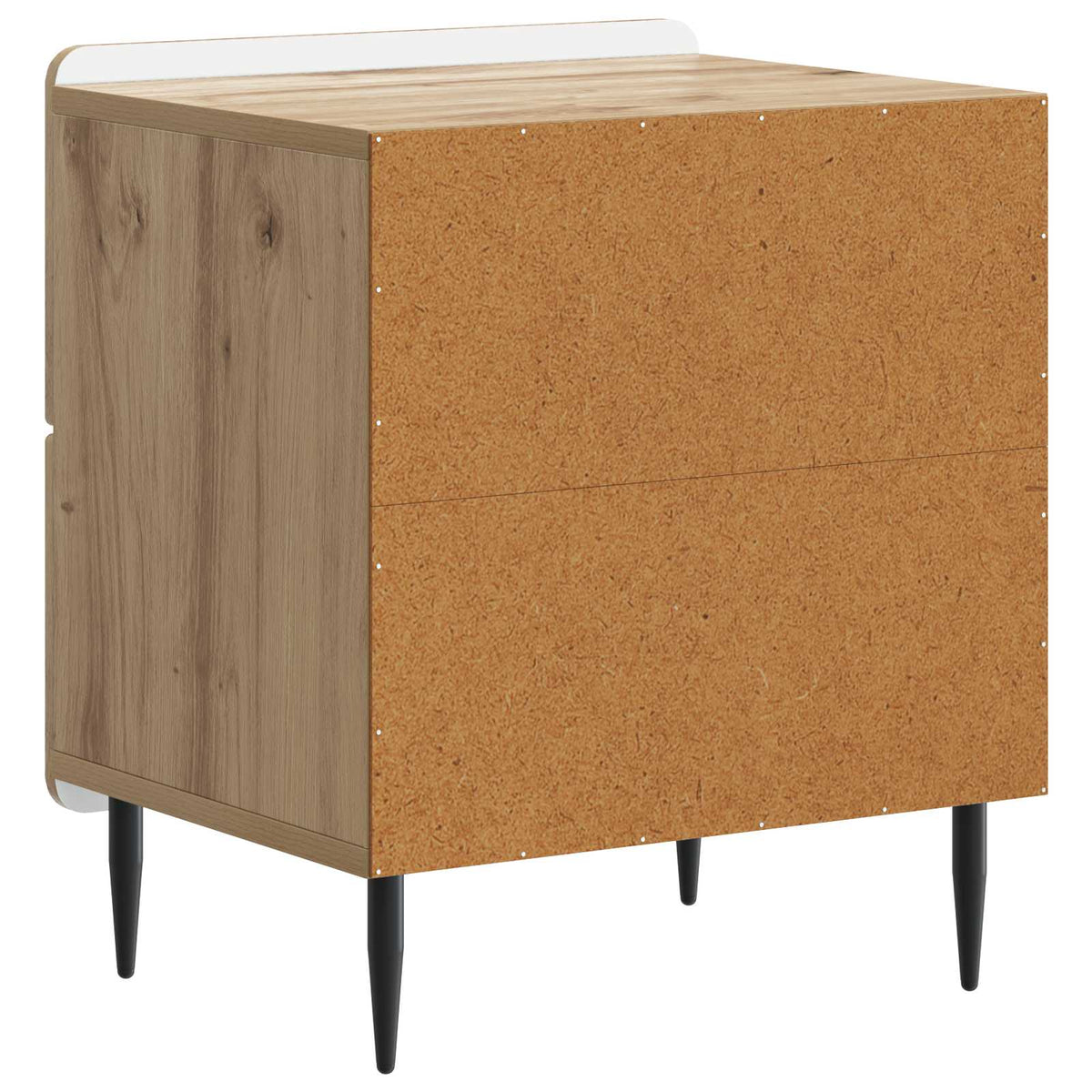 Nachttisch 2 stk. Artisan-Eiche 43 x 34,5 x 49,5 cm