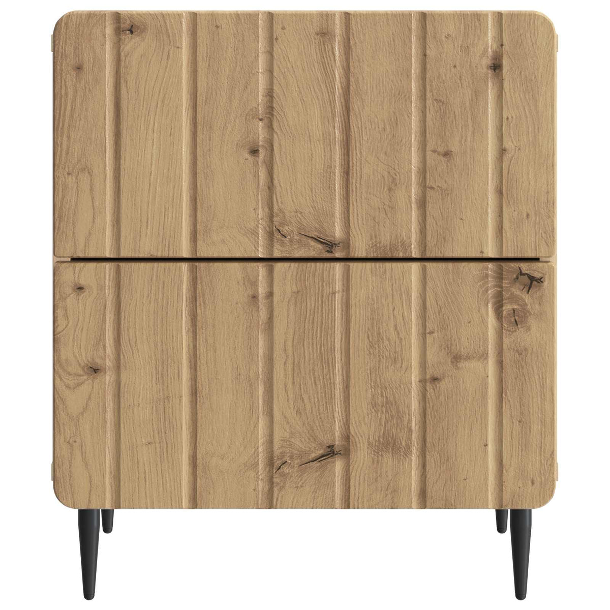 Nachttisch 2 stk. Artisan-Eiche 43 x 34,5 x 49,5 cm