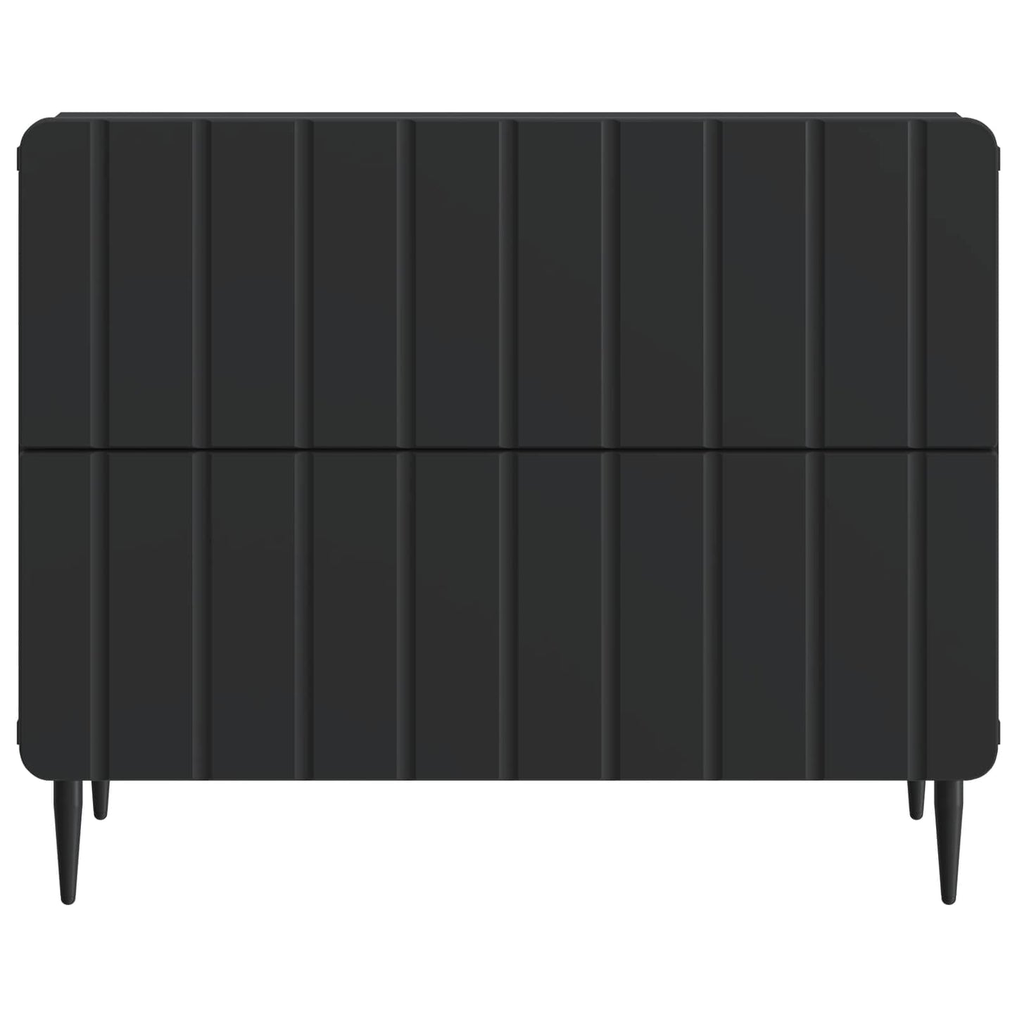 Nachttisch Schwarz 62 x 34,5 x 49,5 cm Holzwerkstoff