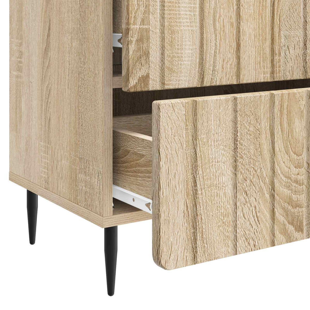 Nachttisch Sonoma-Eiche 62 x 34,5 x 49,5 cm Holzwerkstoff
