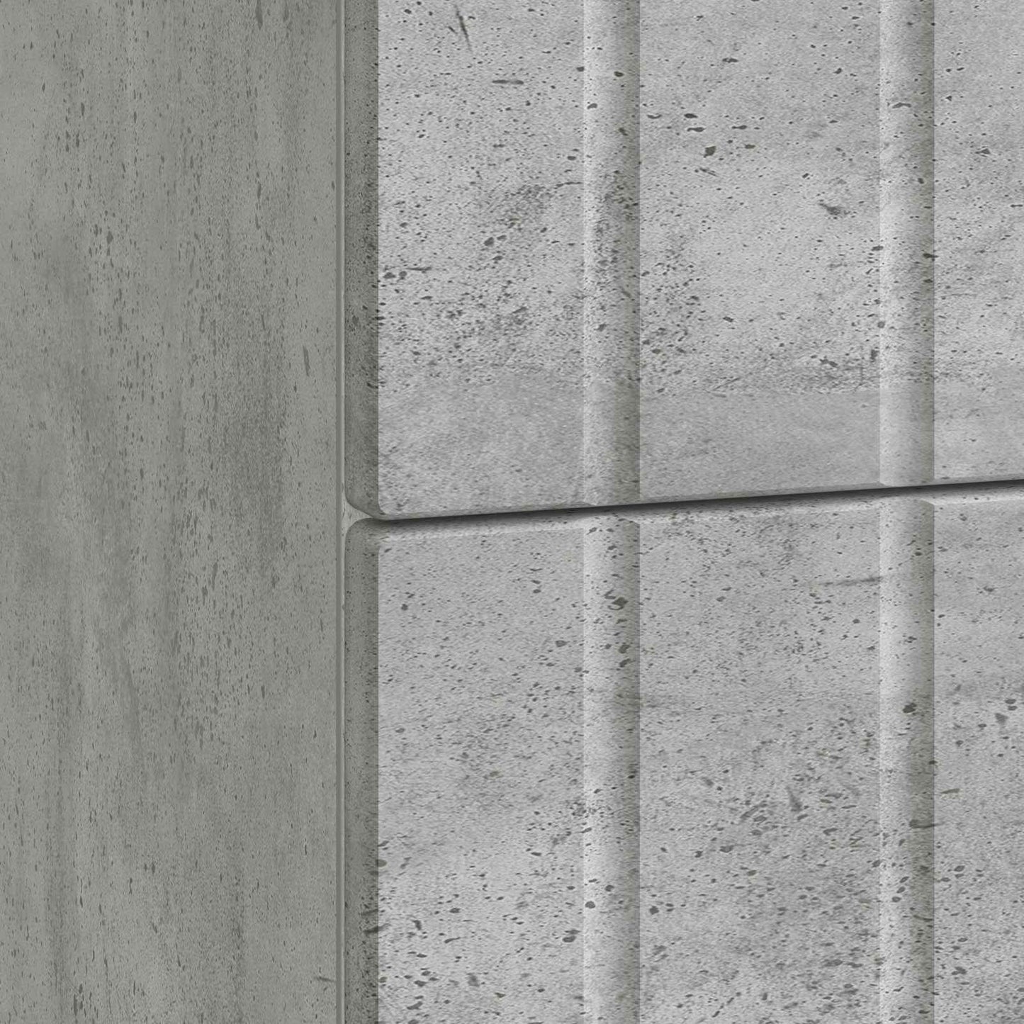 Nachttisch Betongrau 62 x 34,5 x 49,5 cm Holzwerkstoff